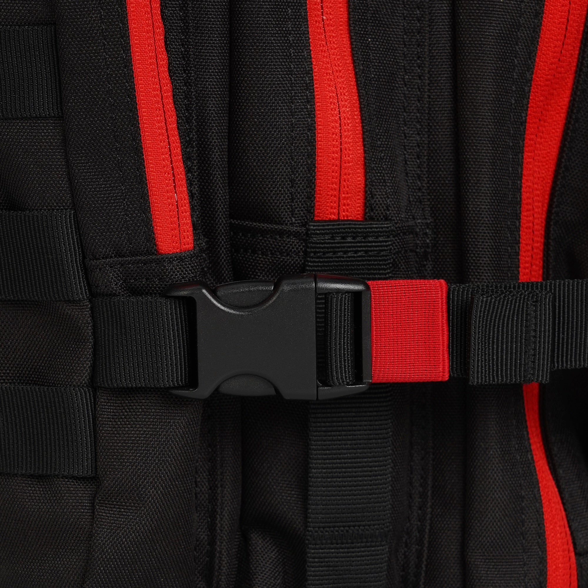 Faith-Inspired EDC Performance Backpack 35L - Black Red