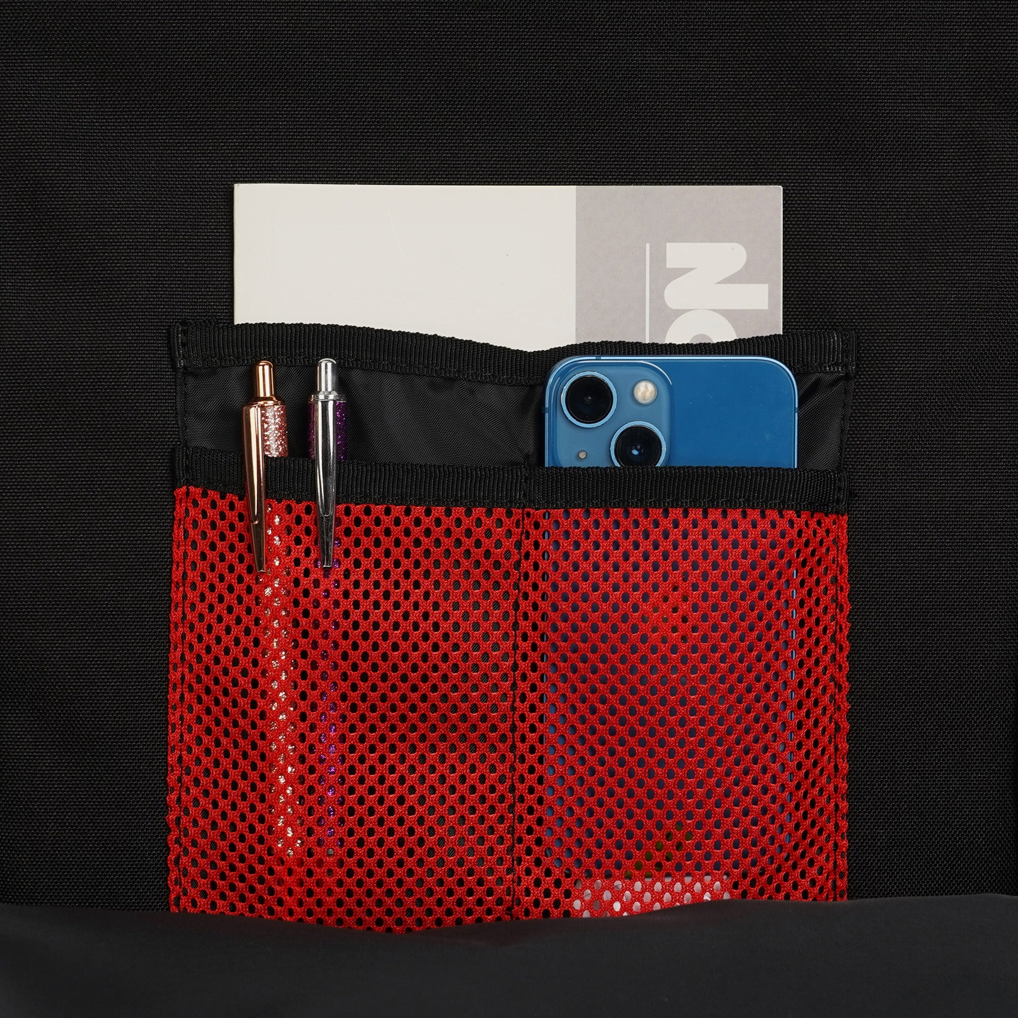 Faith-Inspired EDC Performance Backpack 35L - Black Red