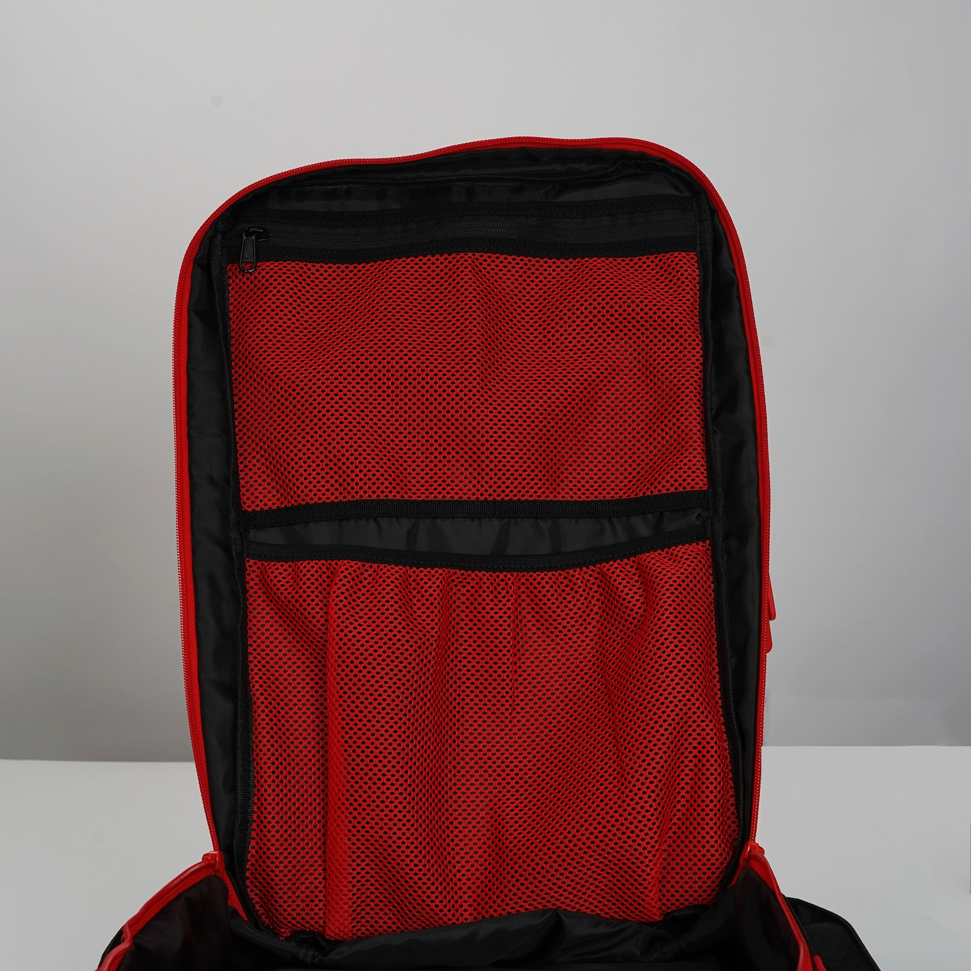 Faith-Inspired EDC Performance Backpack 35L - Black Red