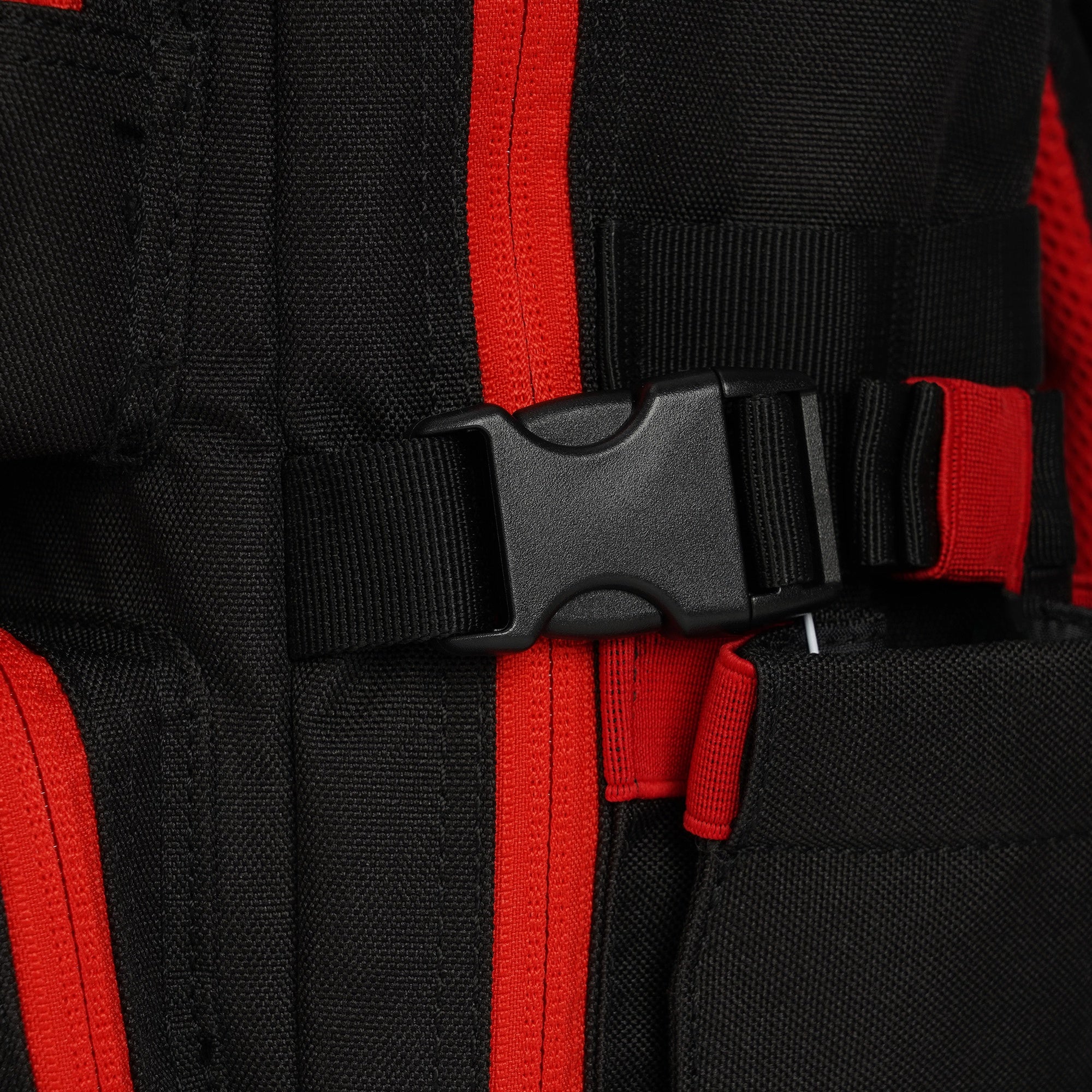 Faith-Inspired EDC Performance Backpack 25L - Black Red