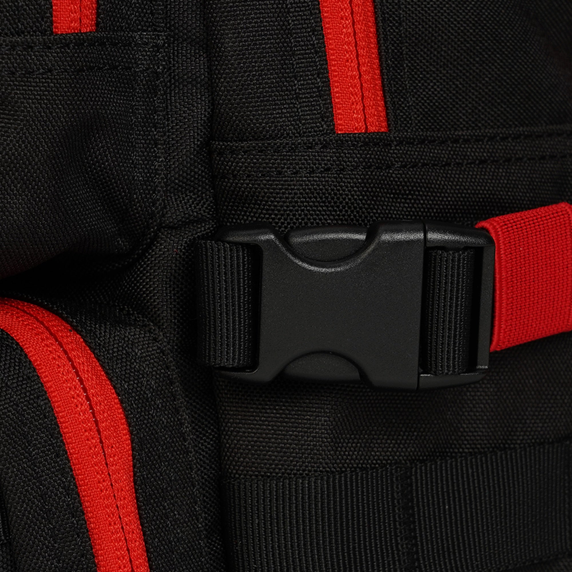 Faith-Inspired EDC Mini Backpack 9L - Black Red