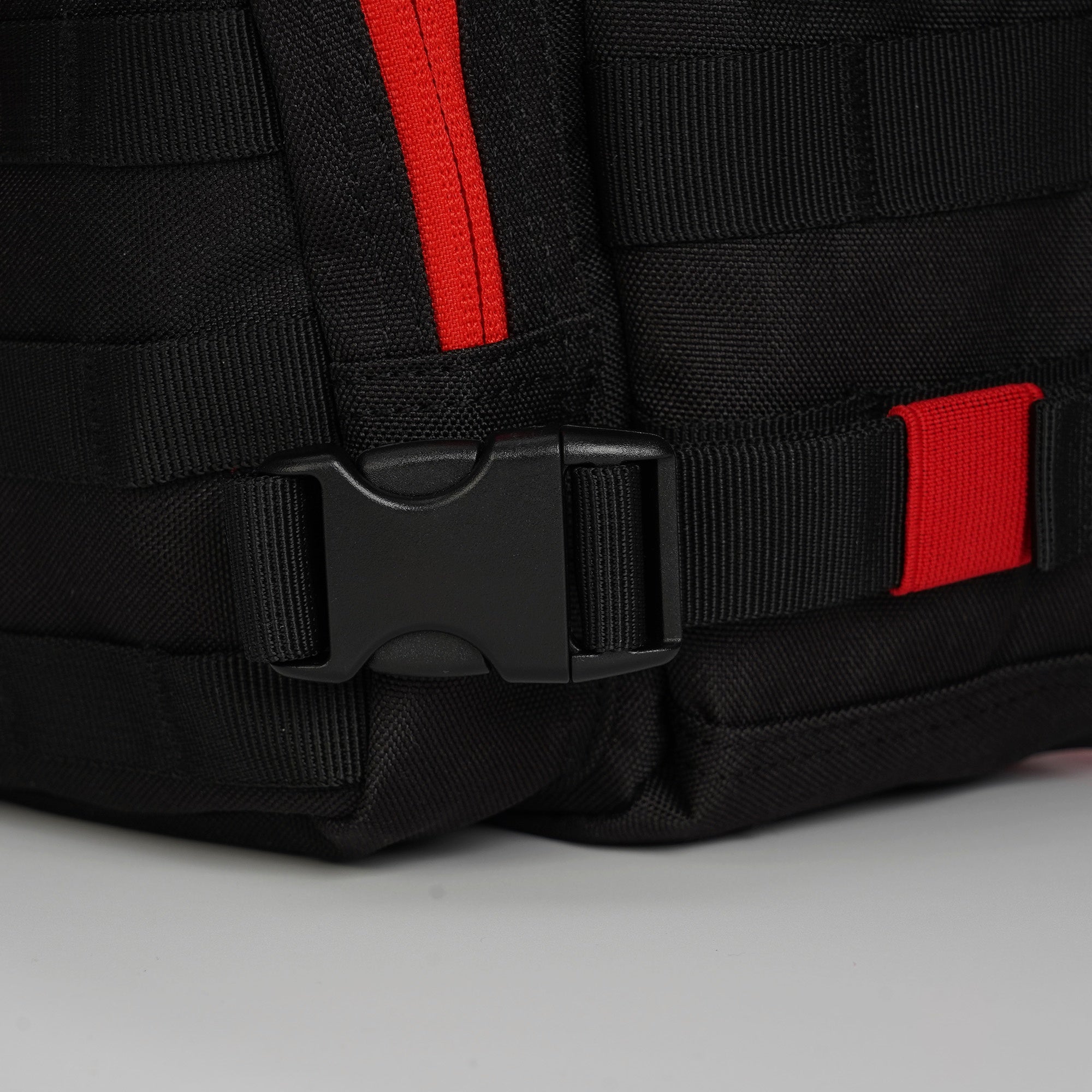 Faith-Inspired EDC Mini Backpack 9L - Black Red