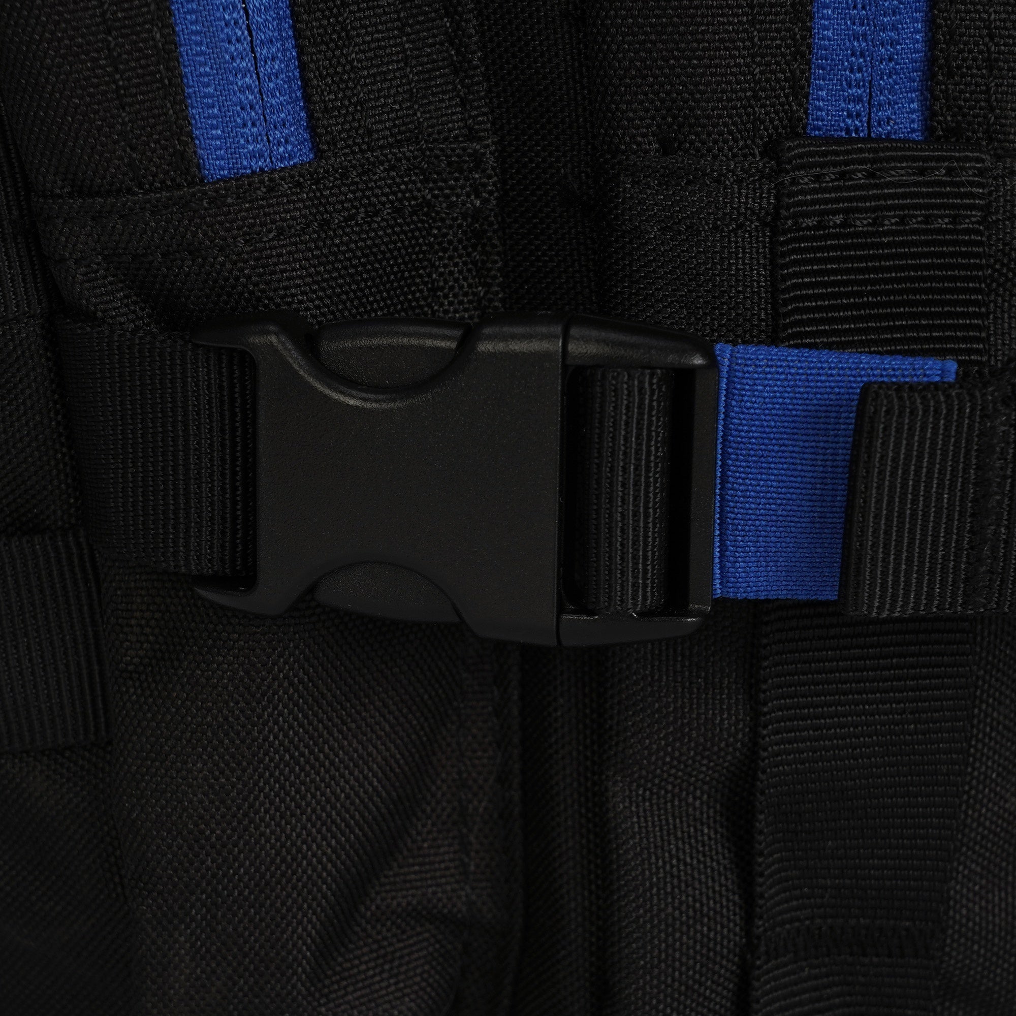 Faith-Inspired EDC Performance Backpack 35L - Black Blue