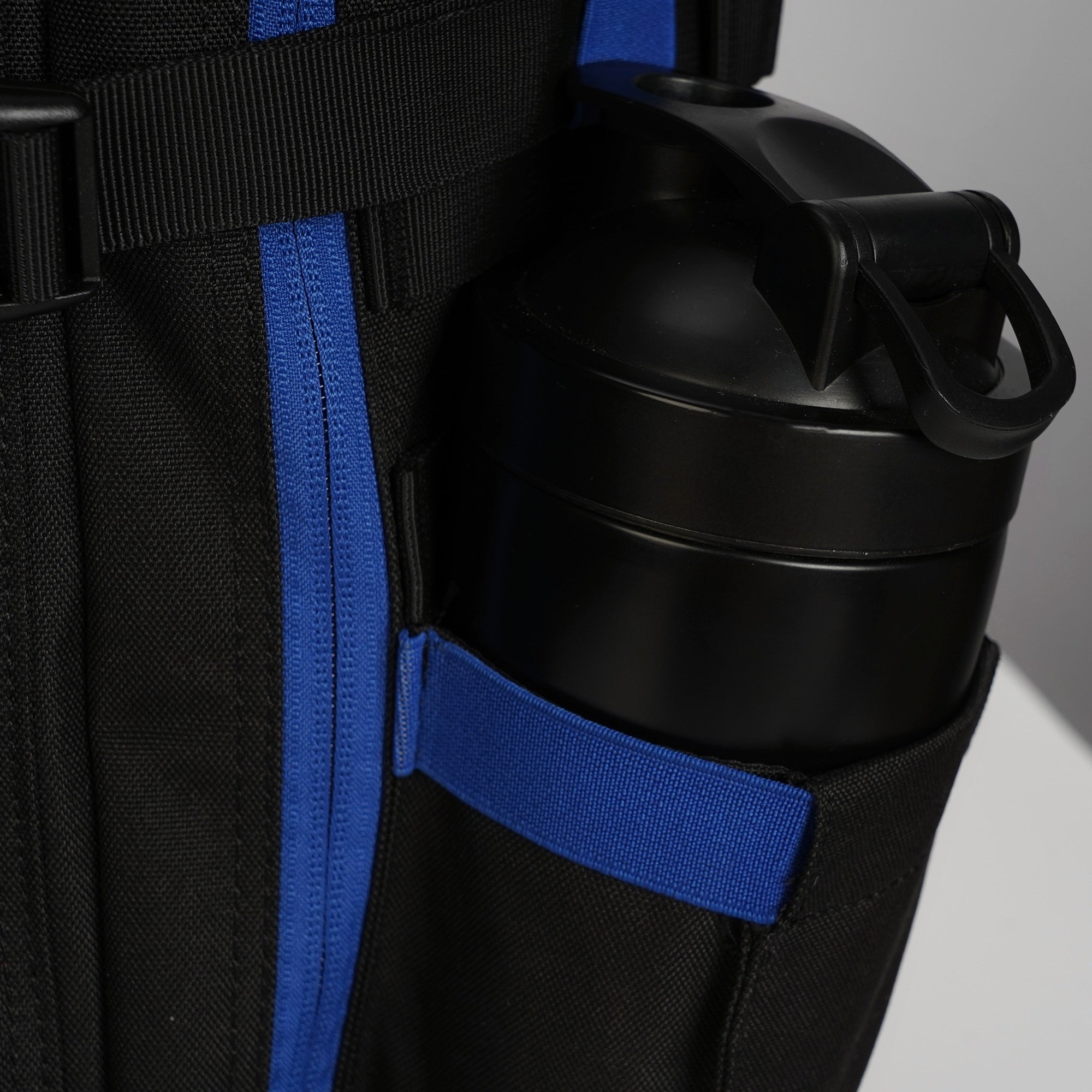 Faith-Inspired EDC Performance Backpack 35L - Black Blue