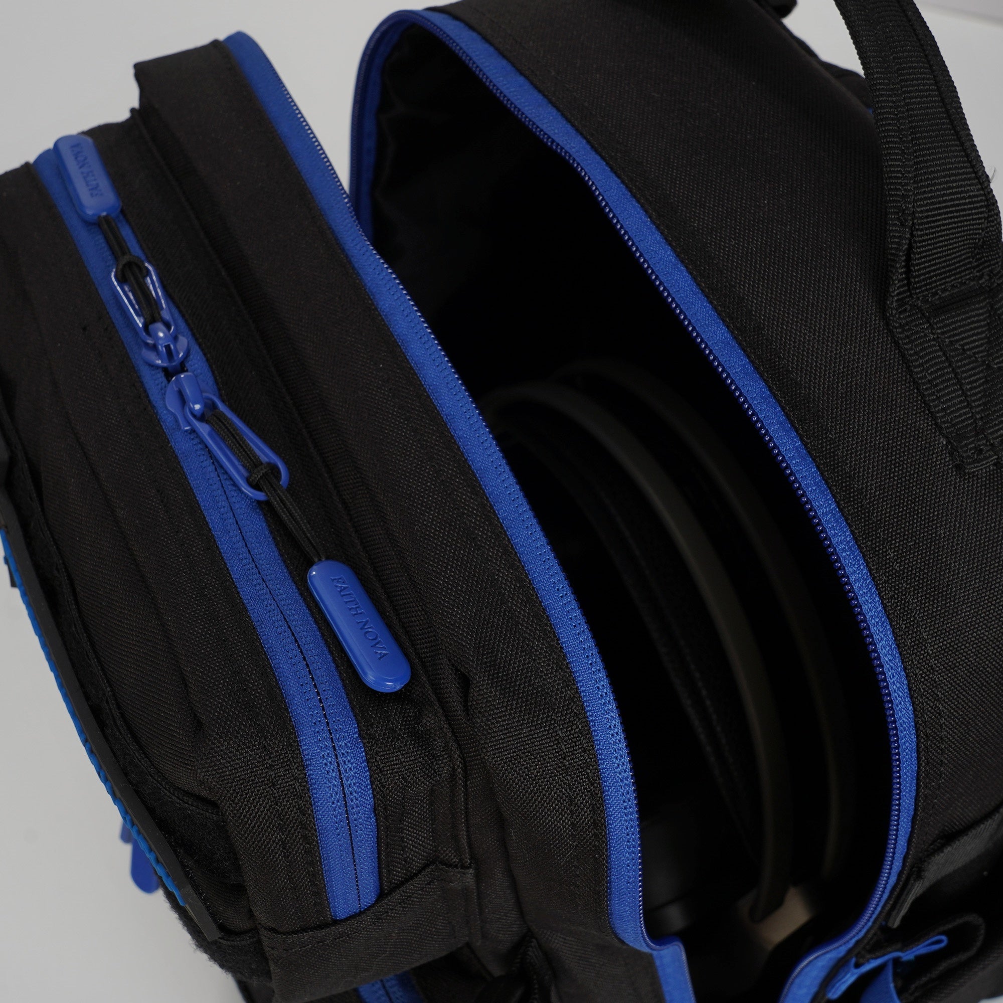 Faith-Inspired EDC Performance Backpack 25L - Black Blue