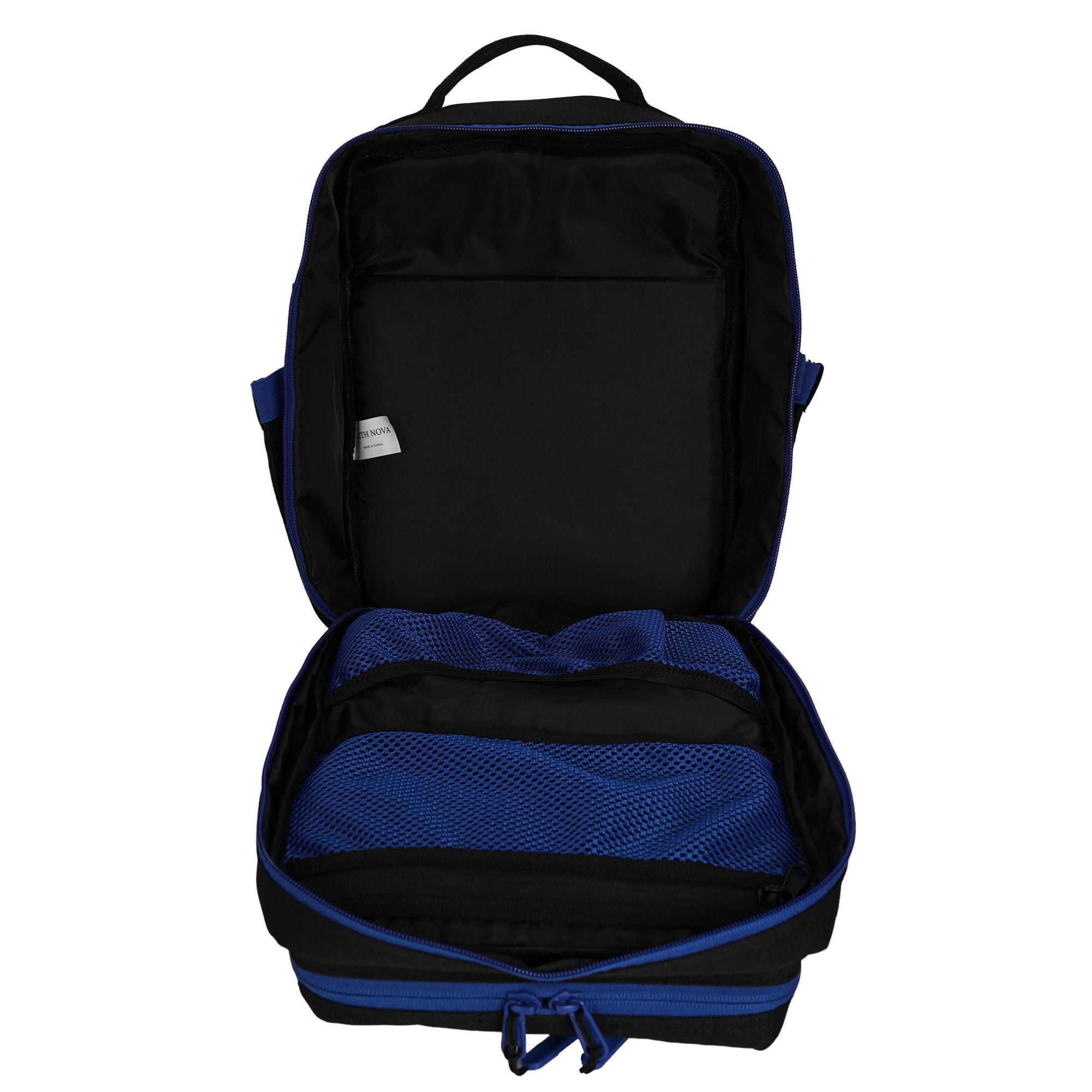 Faith-Inspired EDC Performance Backpack 25L - Black Blue