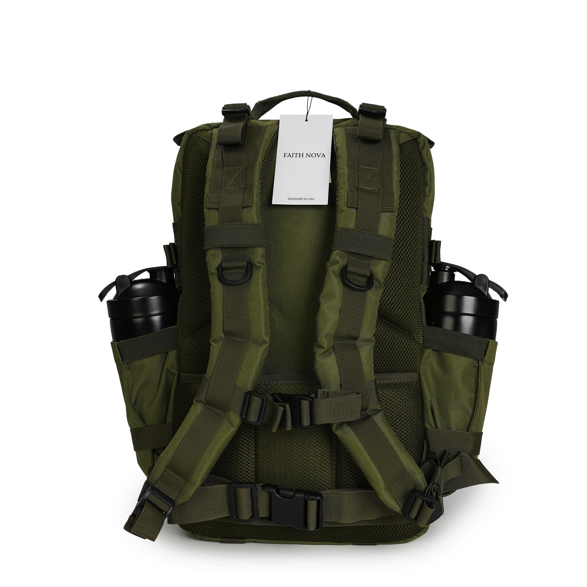 Faith-Inspired EDC Performance Backpack 45L - Green