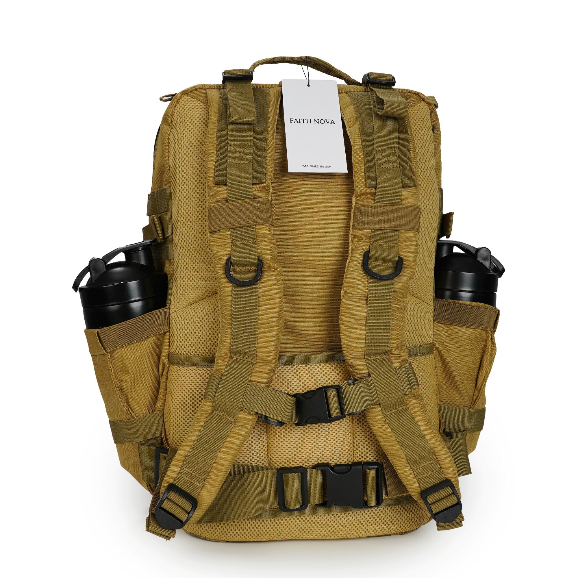 Faith-Inspired EDC Performance Backpack 35L - Khaki