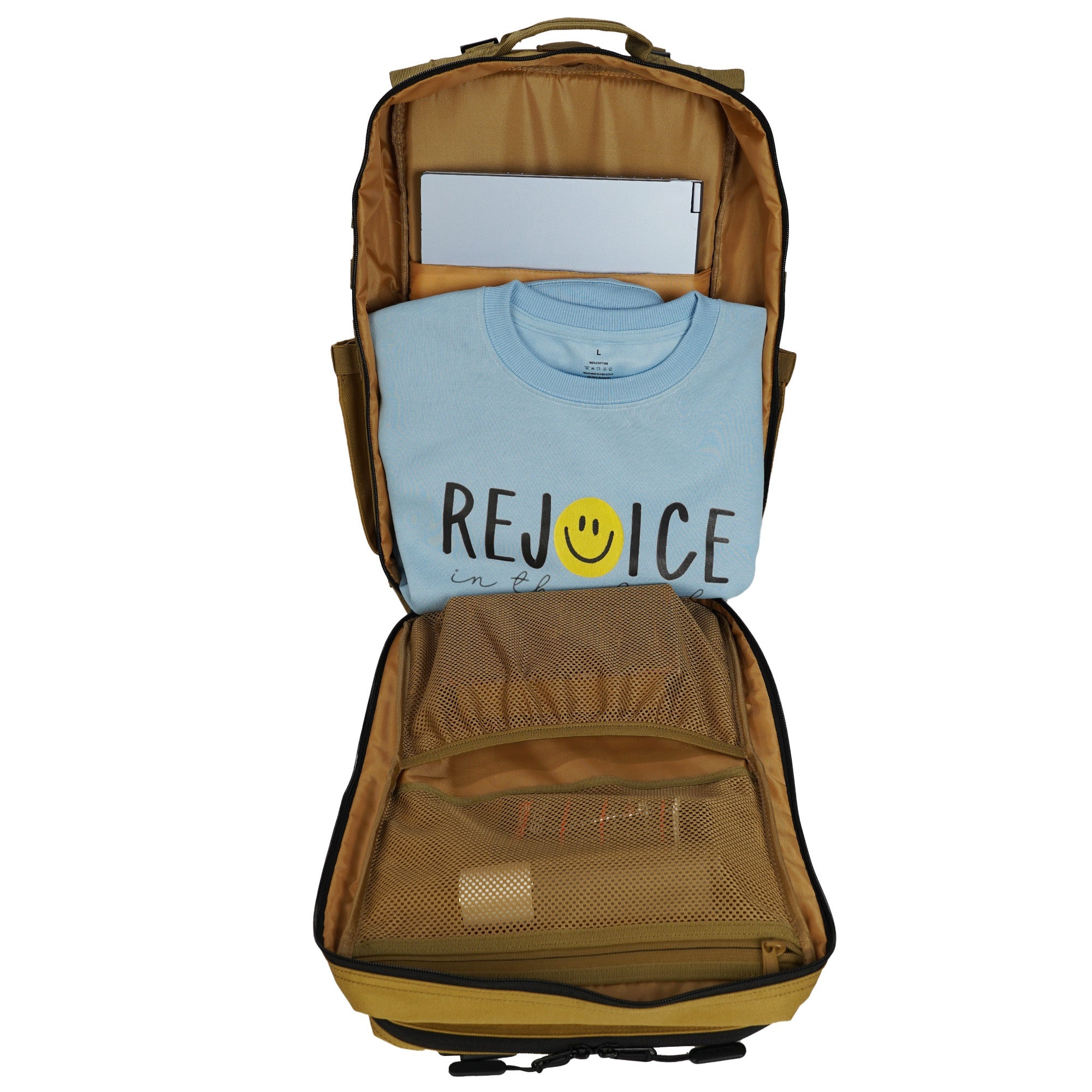 Faith-Inspired EDC Performance Backpack 35L - Khaki