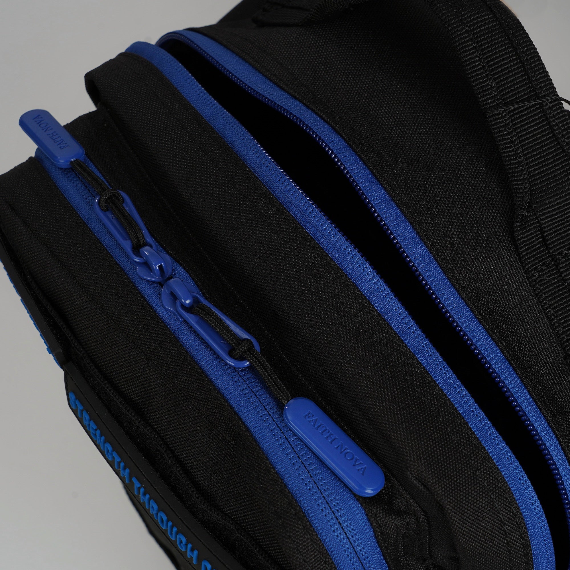 Faith-Inspired EDC Mini Backpack 9L - Black Blue