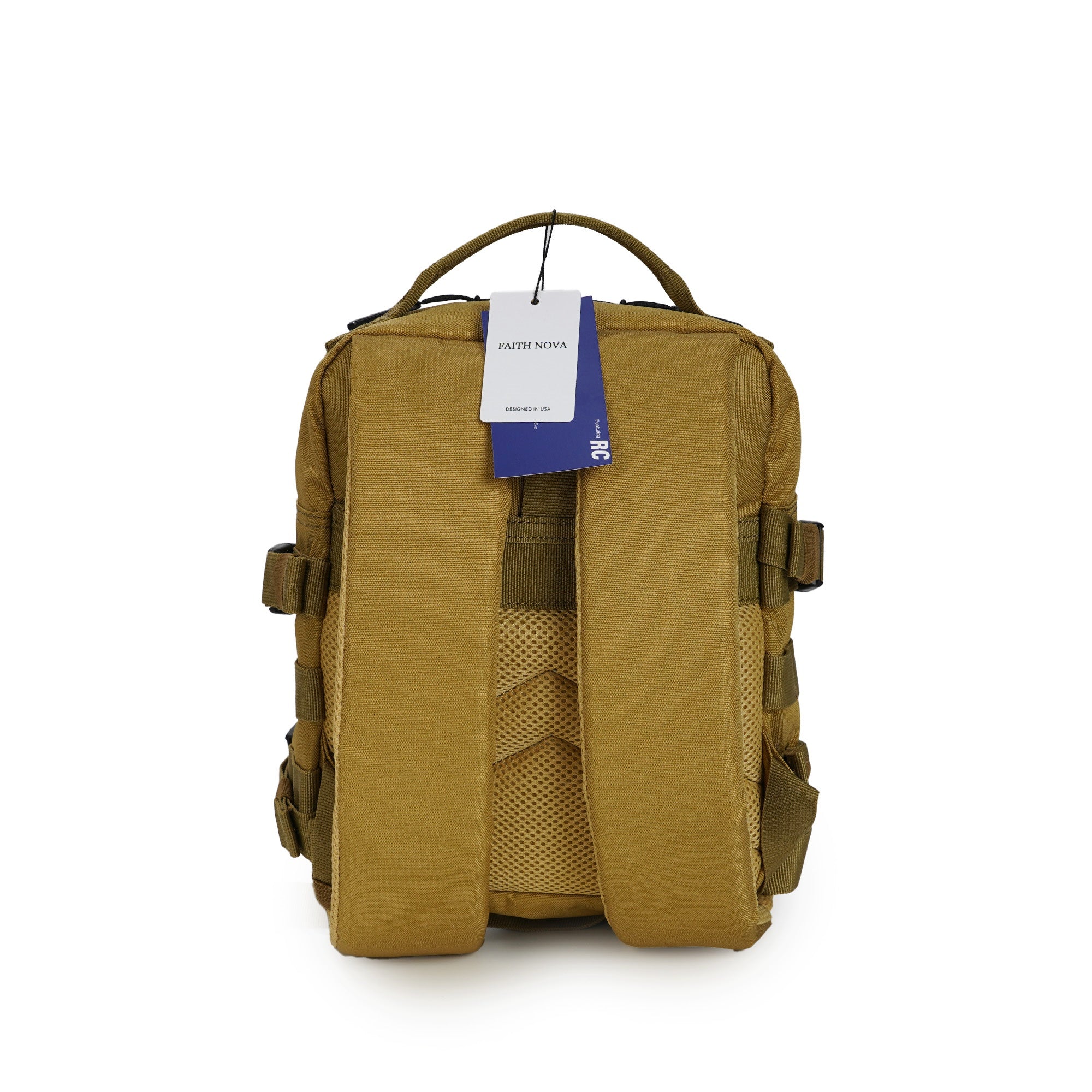 Faith-Inspired EDC Mini Backpack 9L - Khaki
