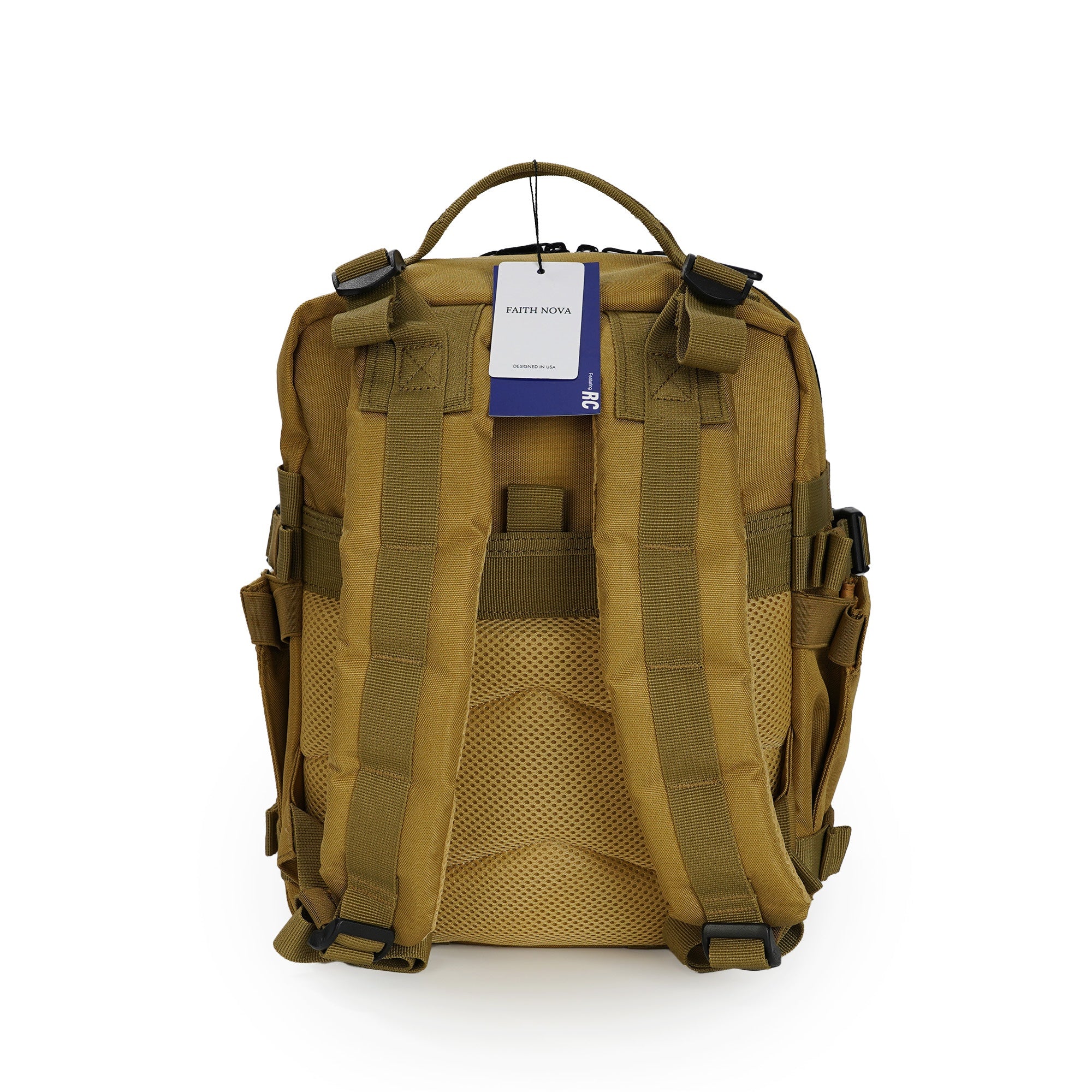 Faith-Inspired EDC Performance Backpack 15L - Khaki