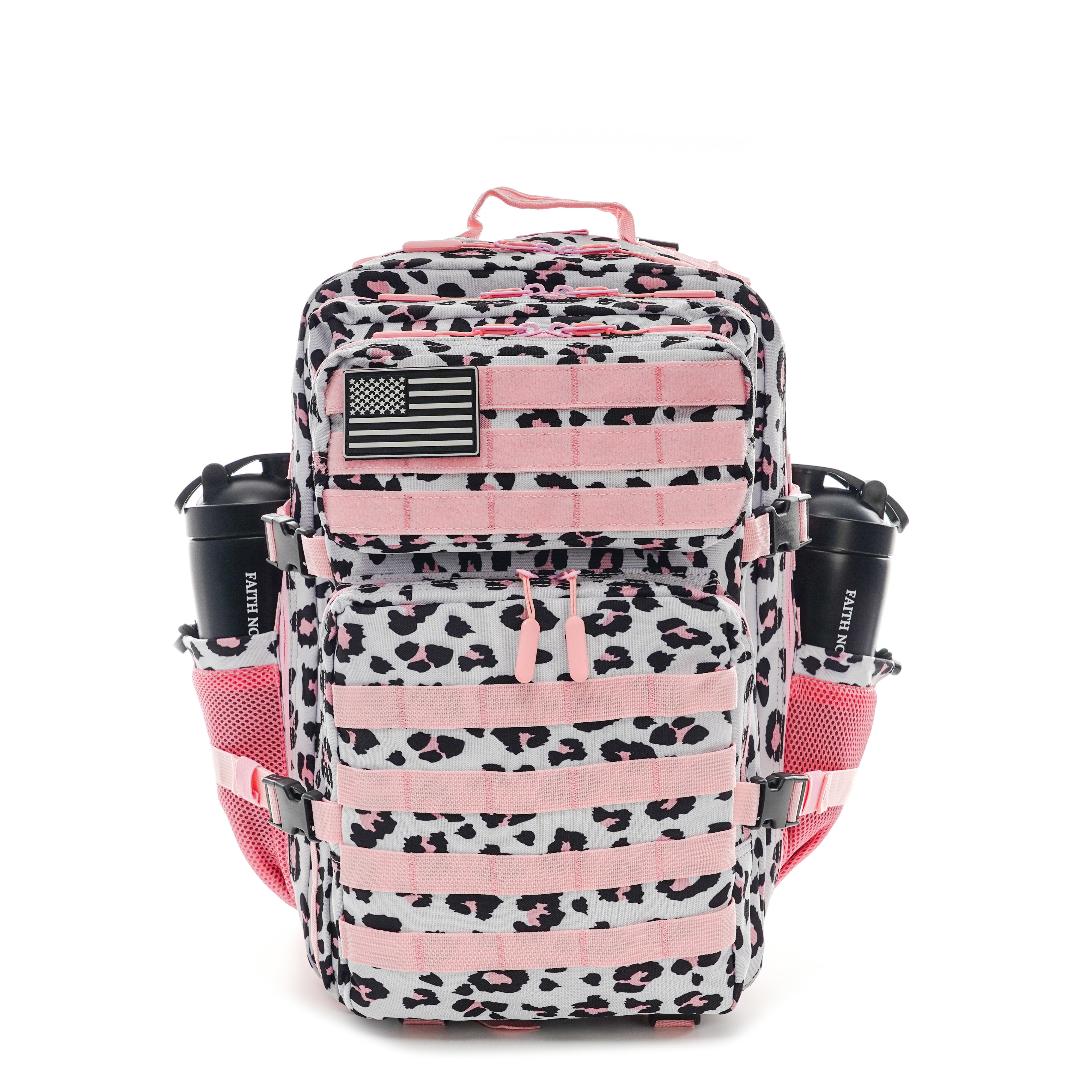 Mission 45L Backpack – Pink Leopard