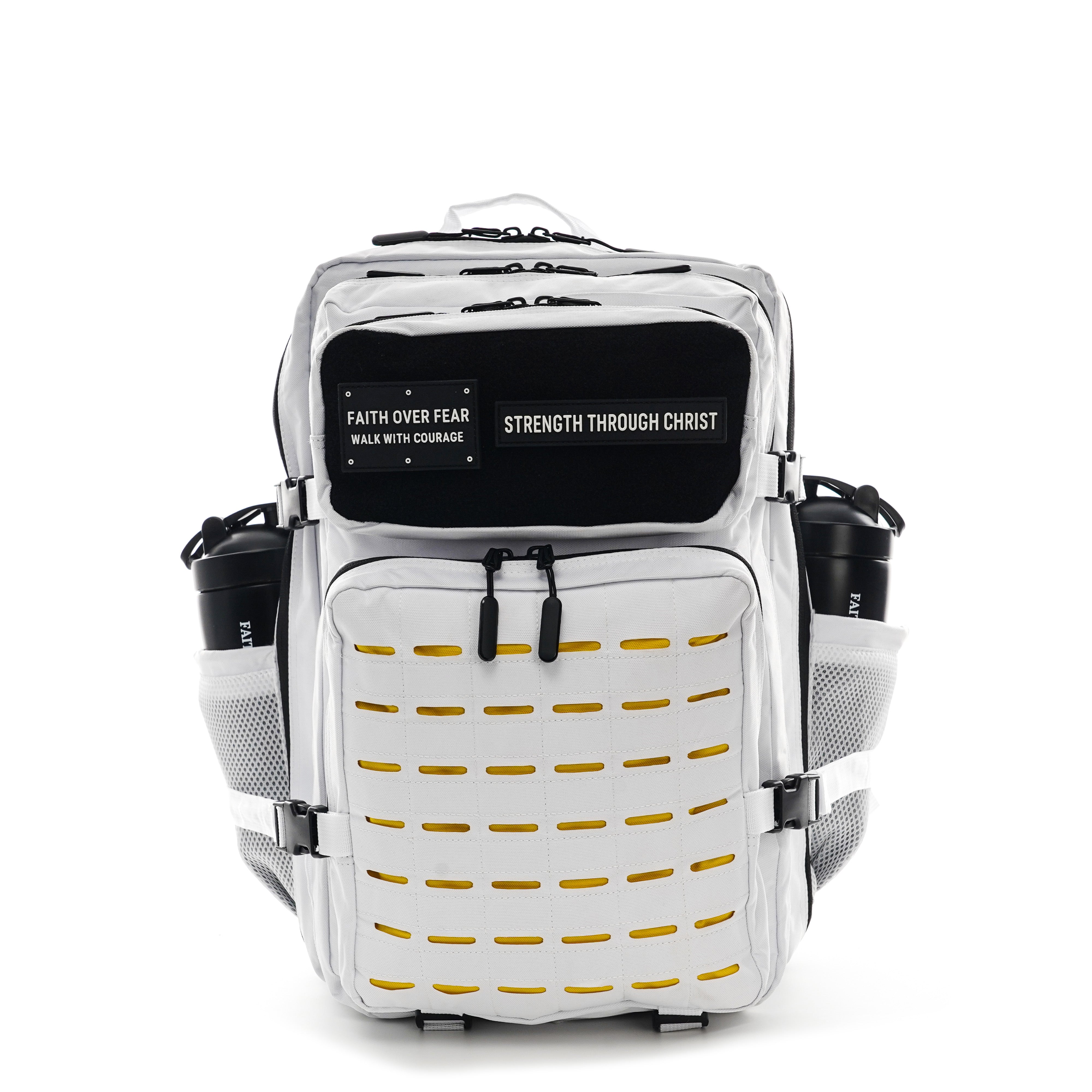 Mission 45L Active Backpack – Full Panel White