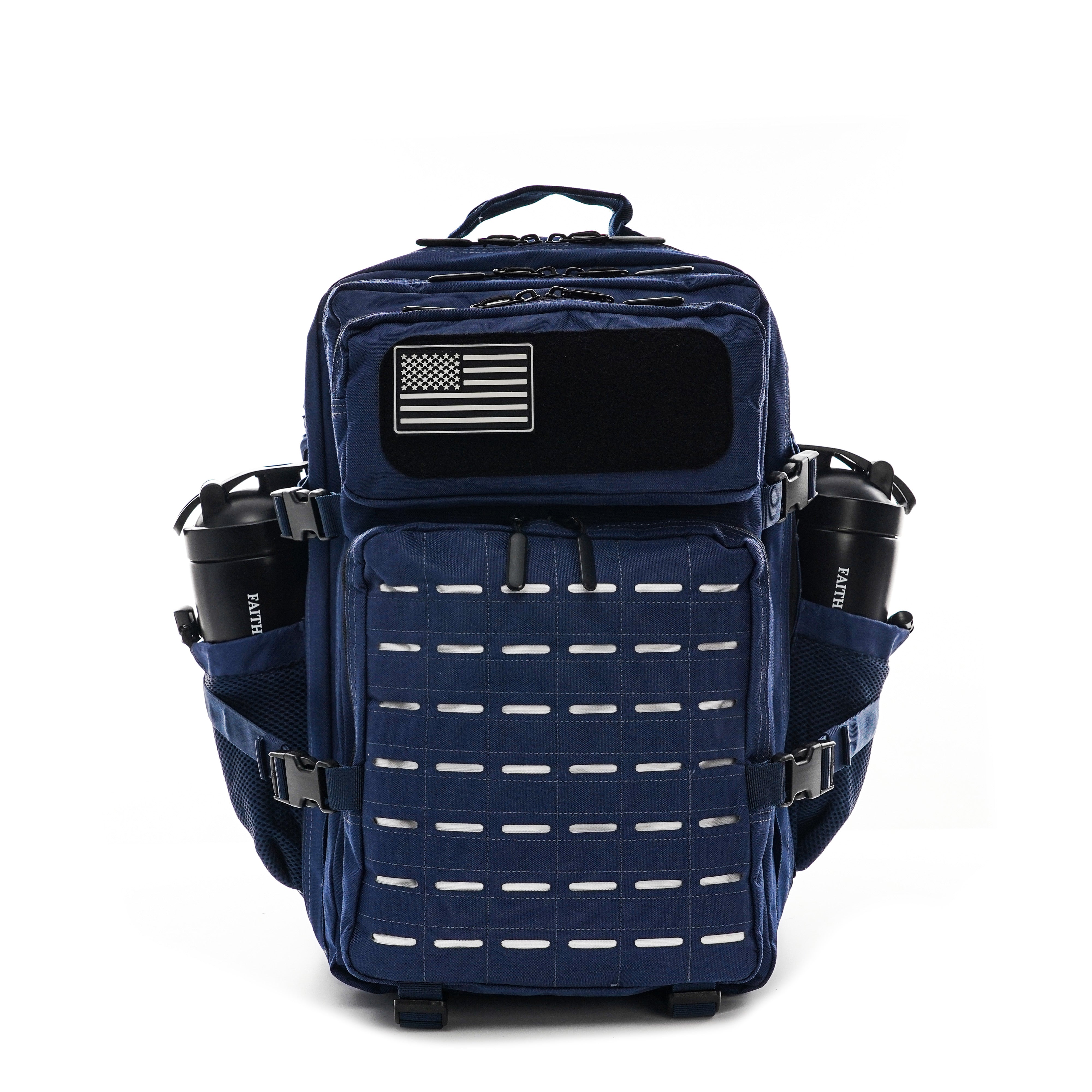 Mission 45L Active Backpack – Midnight Grid Blue