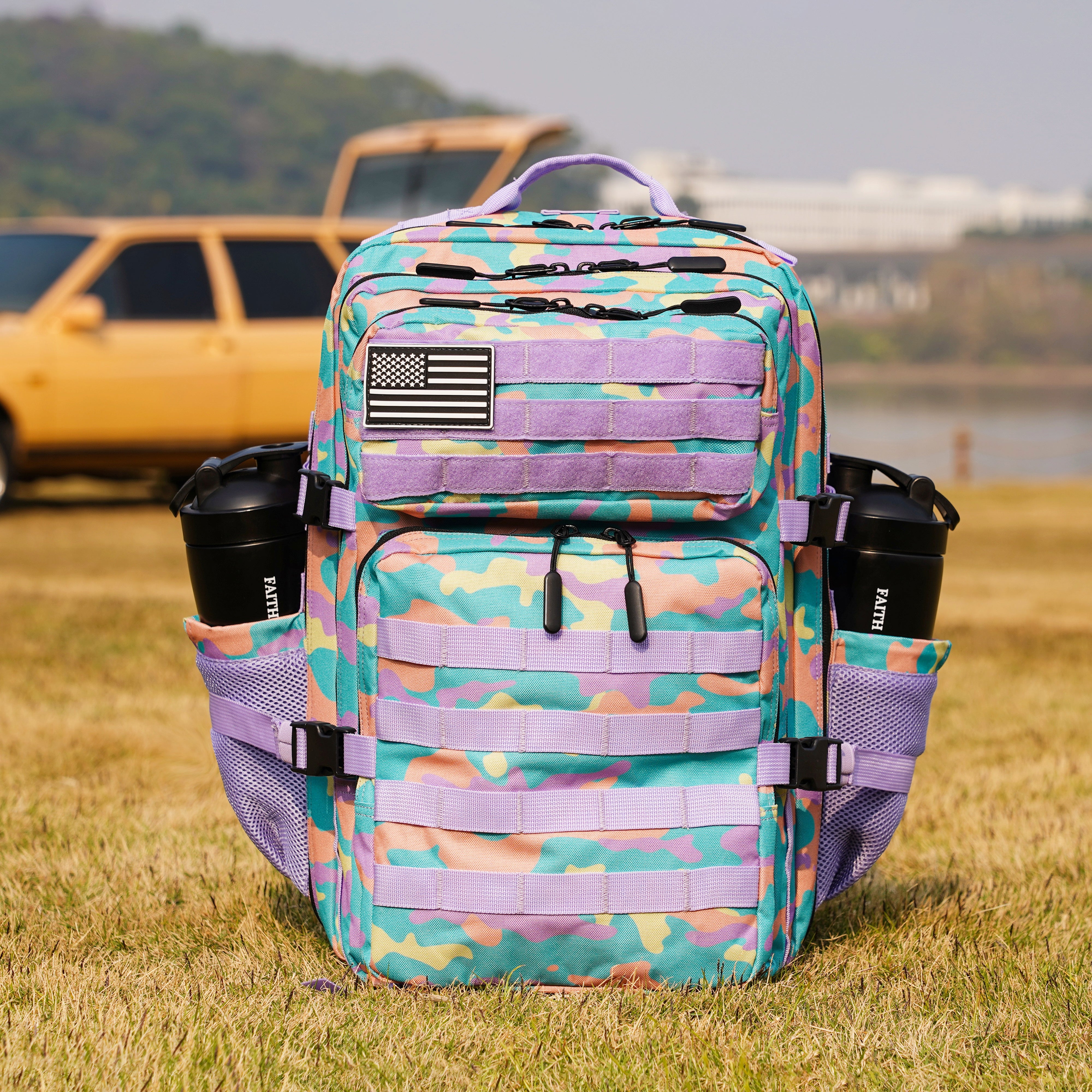 Mission 45L Active Backpack – Lavender Camo