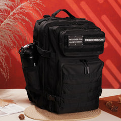 Faith-Inspired EDC Performance Backpack 45L - Black