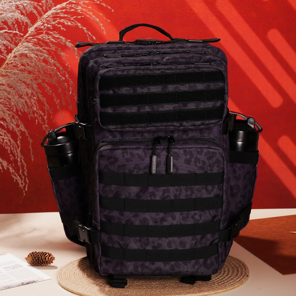 Faith-Inspired EDC Performance Backpack 45L - Black Leopard – Faith Nova