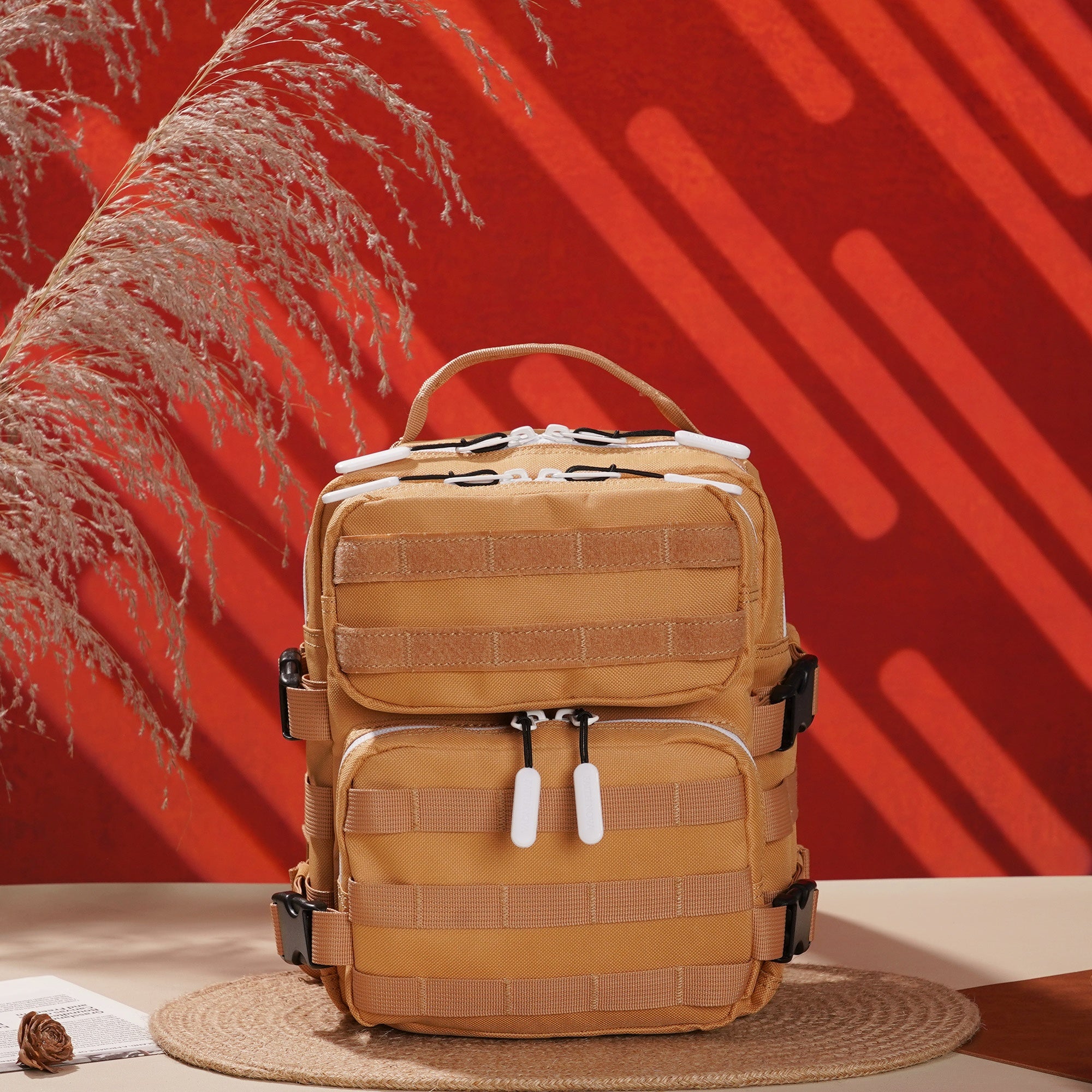 Faith-Inspired EDC Mini Backpack 9L - Toffee
