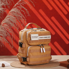 Faith-Inspired EDC Mini Backpack 9L - Toffee