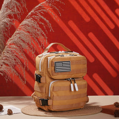 Faith-Inspired EDC Mini Backpack 9L - Toffee