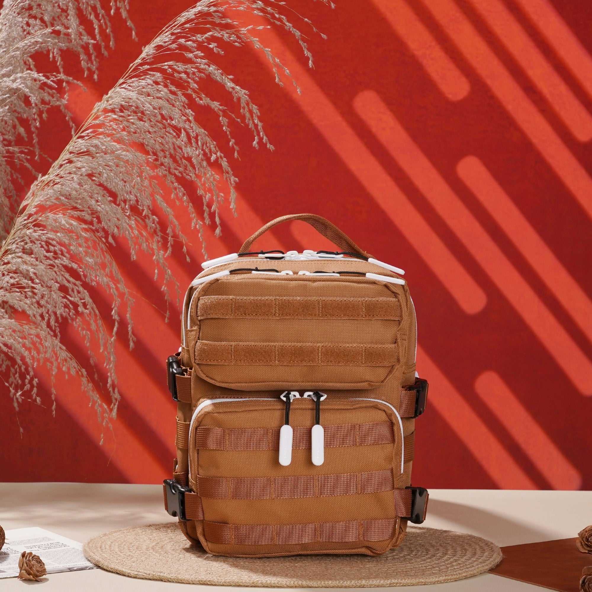 Faith-Inspired EDC Mini Backpack 9L - Cocoa