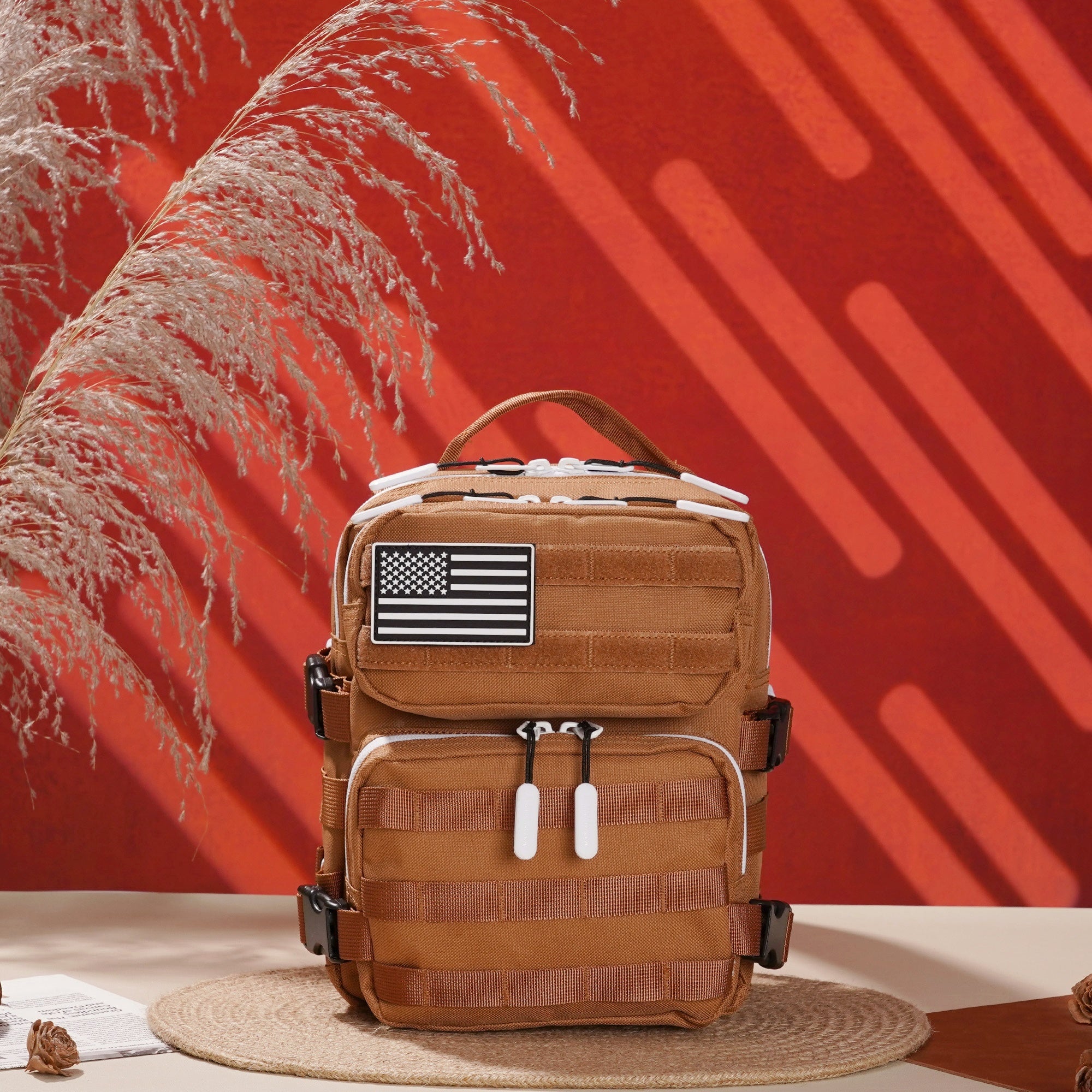 Faith-Inspired EDC Mini Backpack 9L - Cocoa