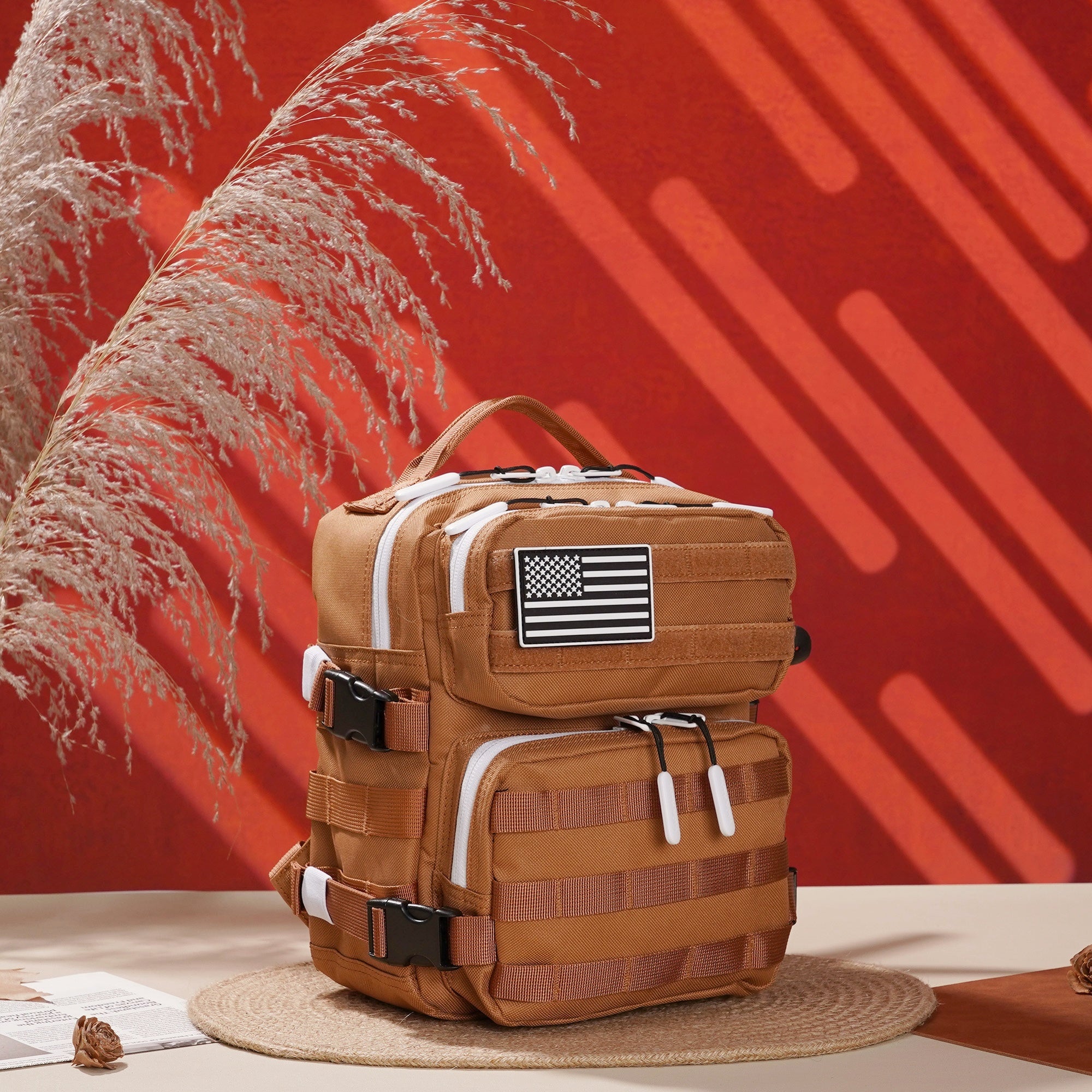 Faith-Inspired EDC Mini Backpack 9L - Cocoa