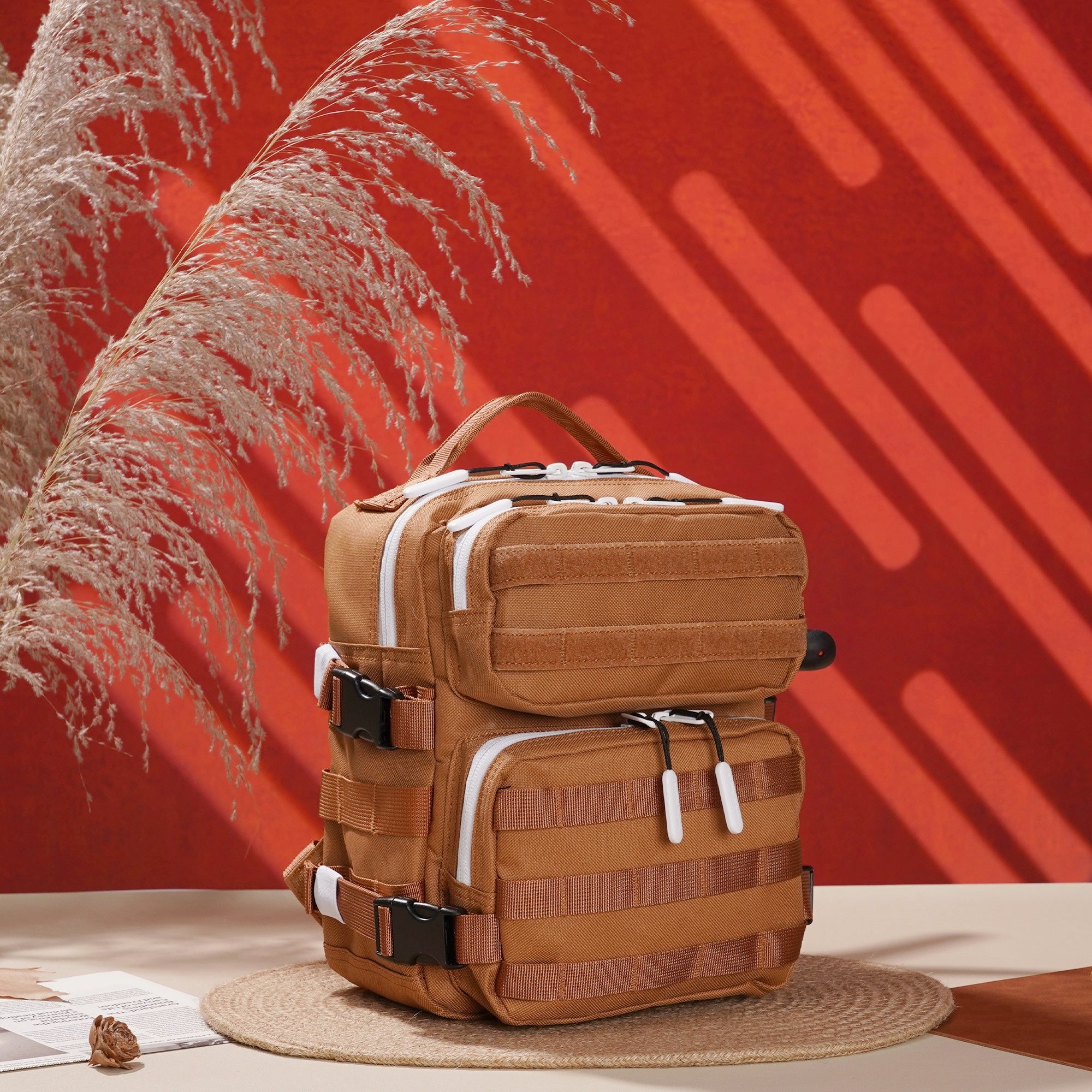 Faith-Inspired EDC Mini Backpack 9L - Cocoa