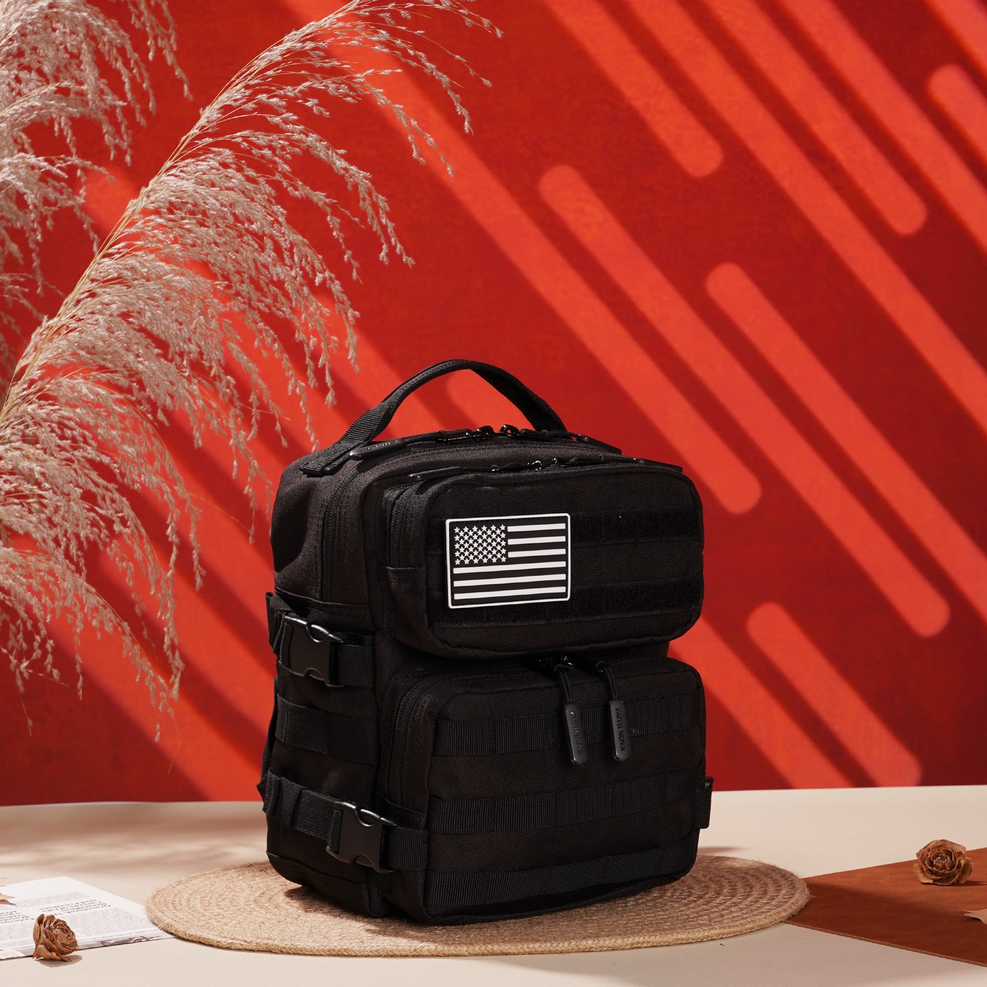 Faith-Inspired EDC Mini Backpack 9L - Black