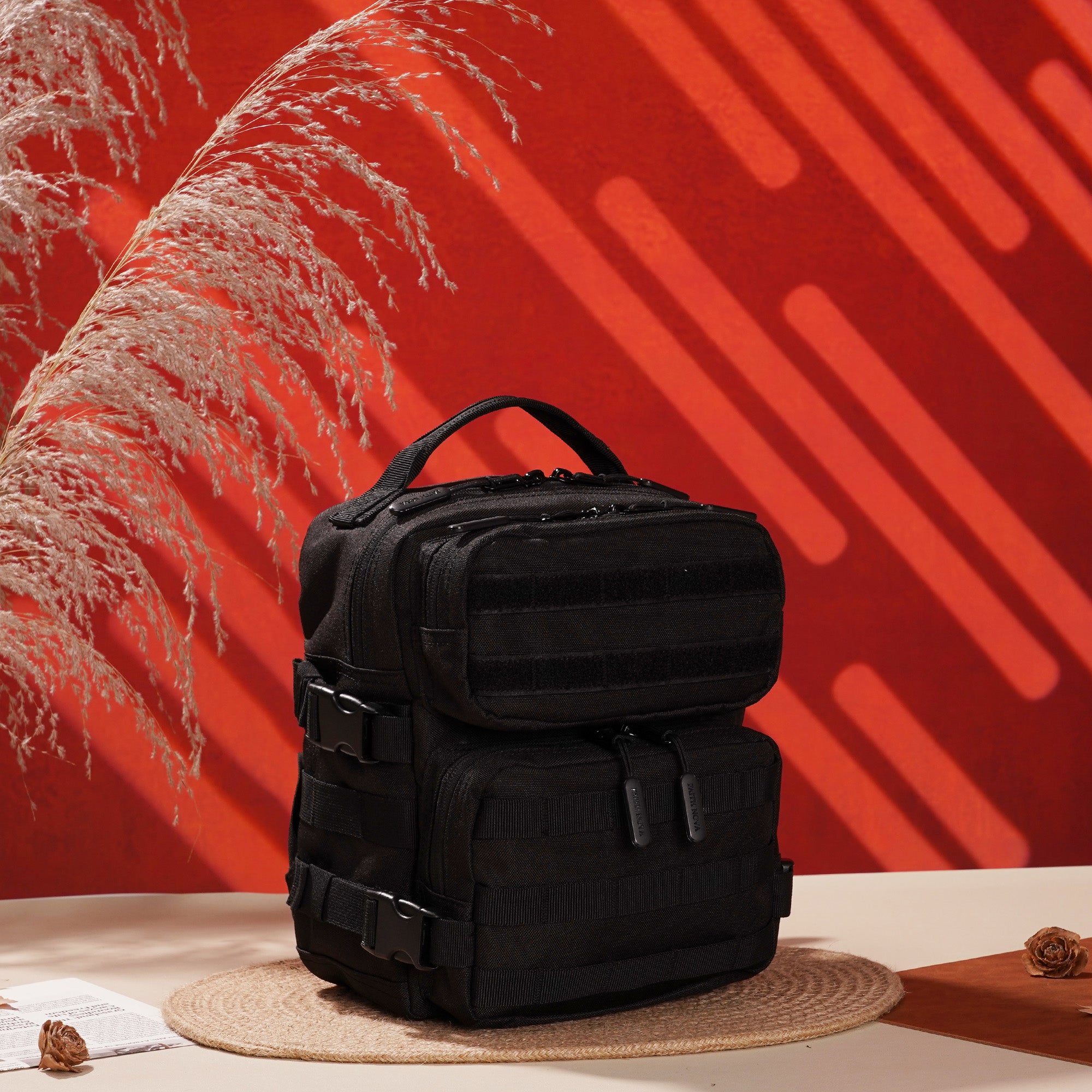 Faith-Inspired EDC Mini Backpack 9L - Black