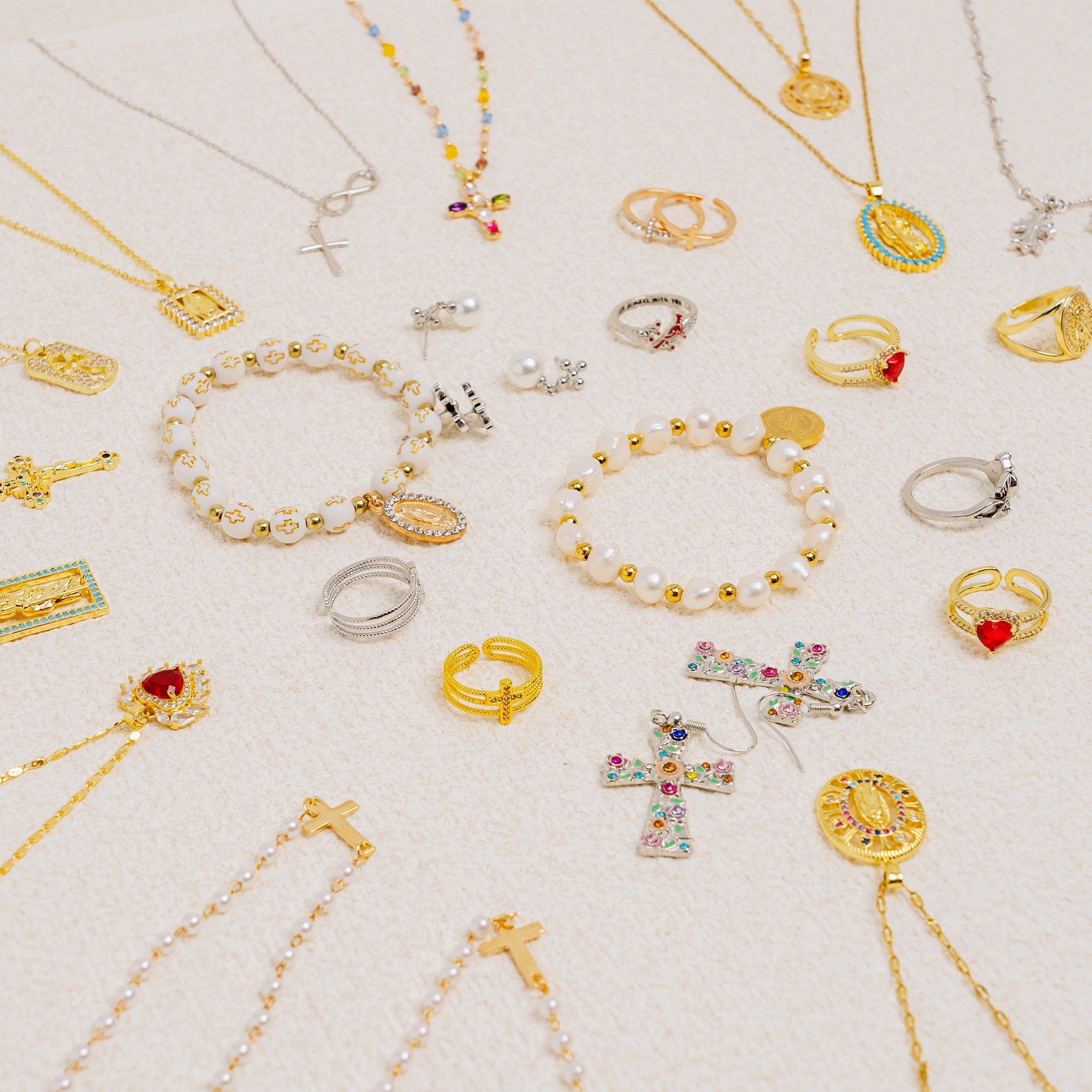 Best Seller🔥2025 Holiday Christian Jewelry Gift Box (Includes 30 jewelry pieces – Only $6.6 per piece!)