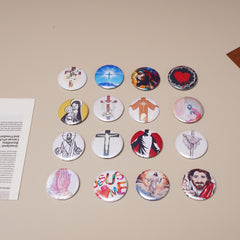 Faith Badge Collection - 16 PCS