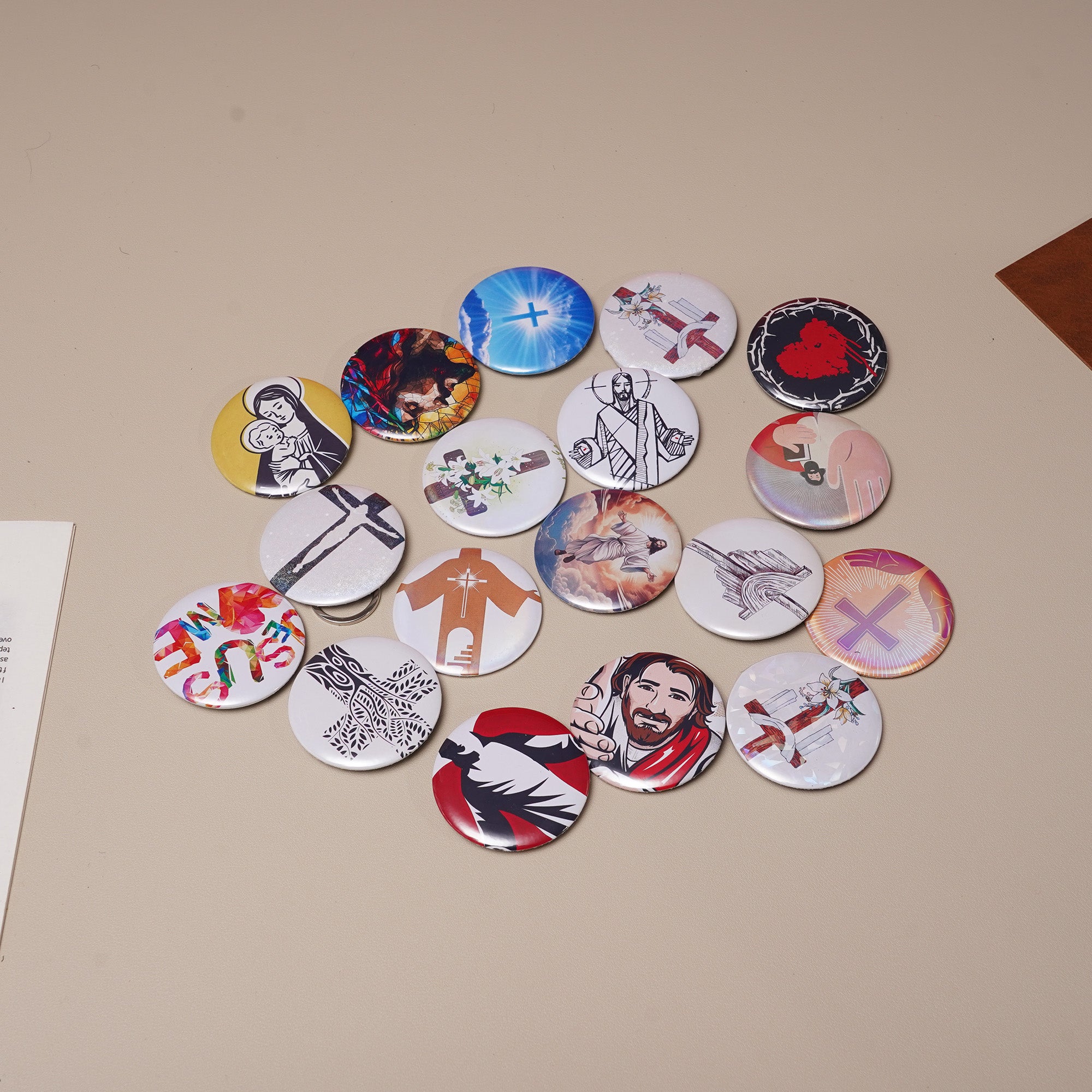 Faith Badge Collection - 16 PCS