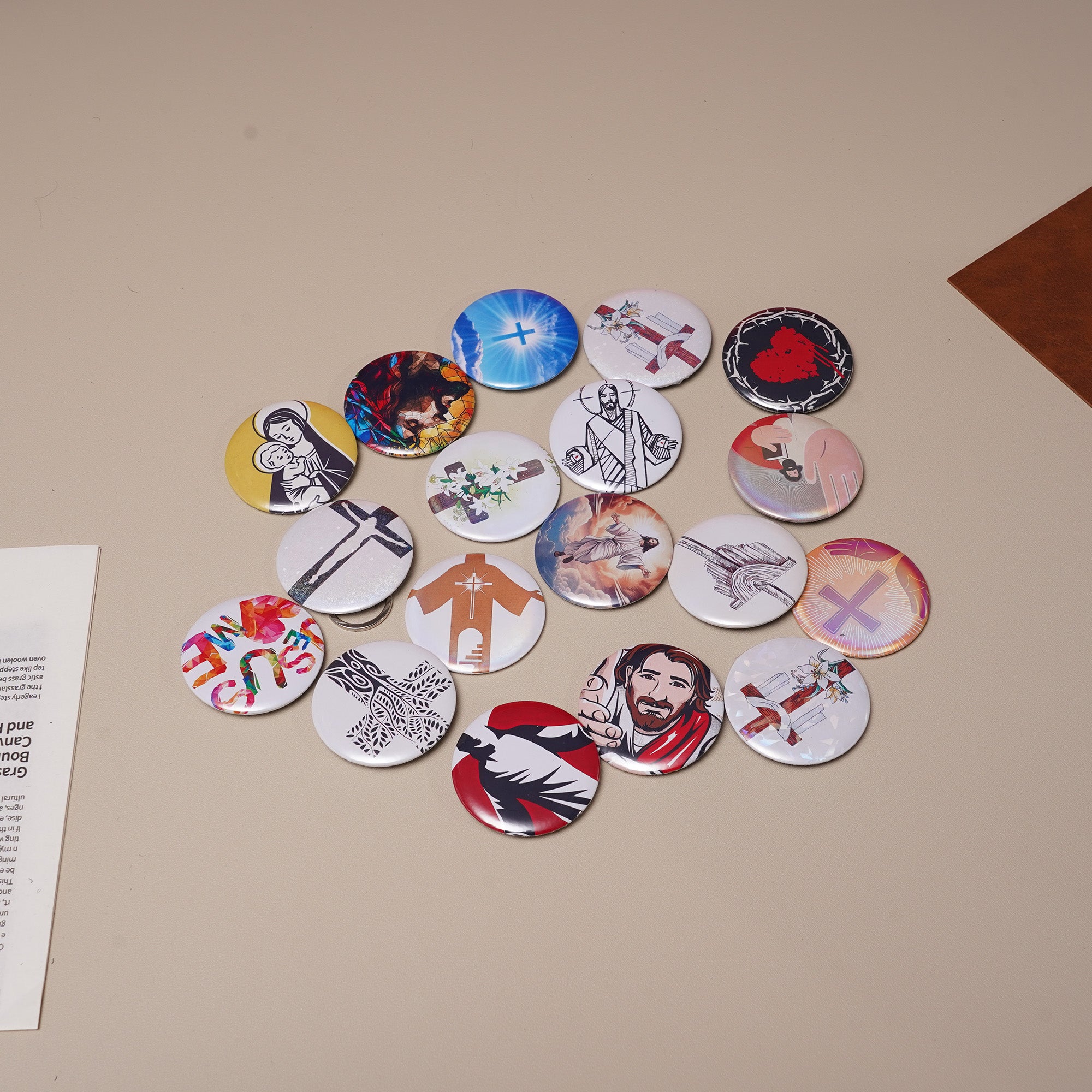 Faith Badge Collection - 16 PCS