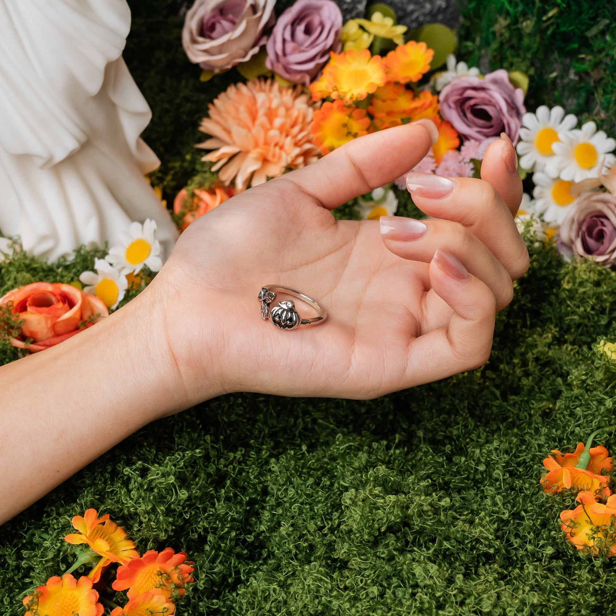 Faithful Harvest Ring – Silver-Toned Gratitude & Renewal Christian Jewelry