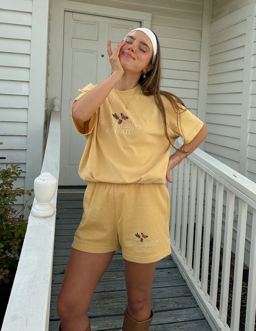 Better Days Butterfly Unisex Tee