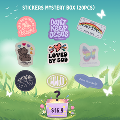 Stickers Mystery Box – 10 Random Stickers