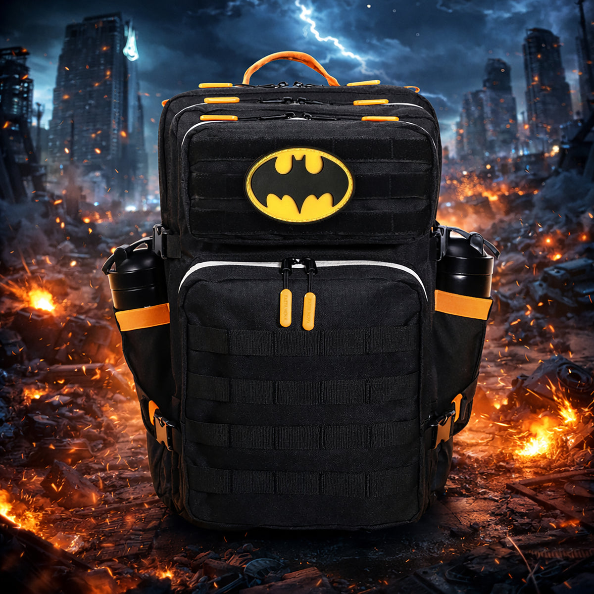 Movie Backpack EDC Performance Backpack 45L - Black Orange Movie Backp ...