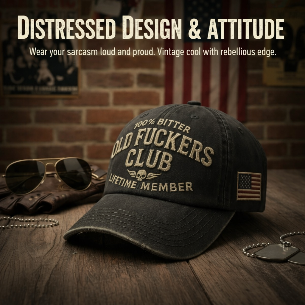 Vintage Cotton Baseball Cap