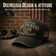 Vintage Cotton Baseball Cap