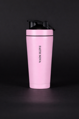 24oz Stainless Steel Faith Nova Neon Pink Shaker