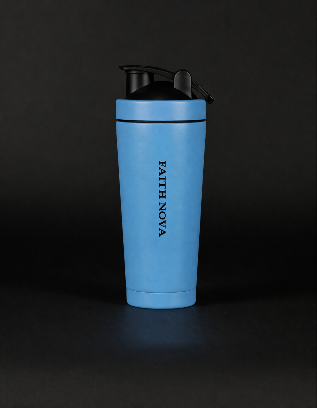 24oz Stainless Steel Faith Nova Deep Blue Shaker