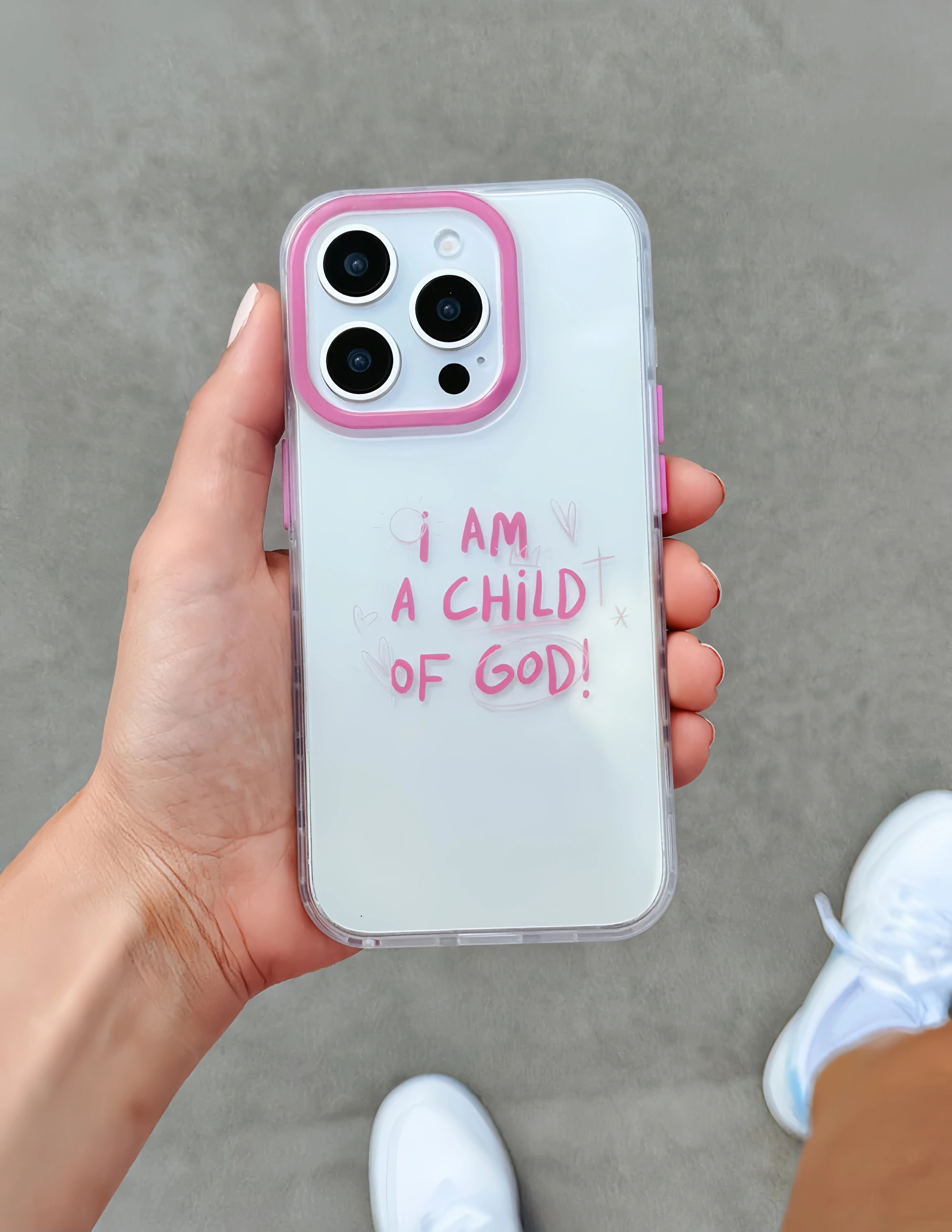 Child of God Pink Phone Case
