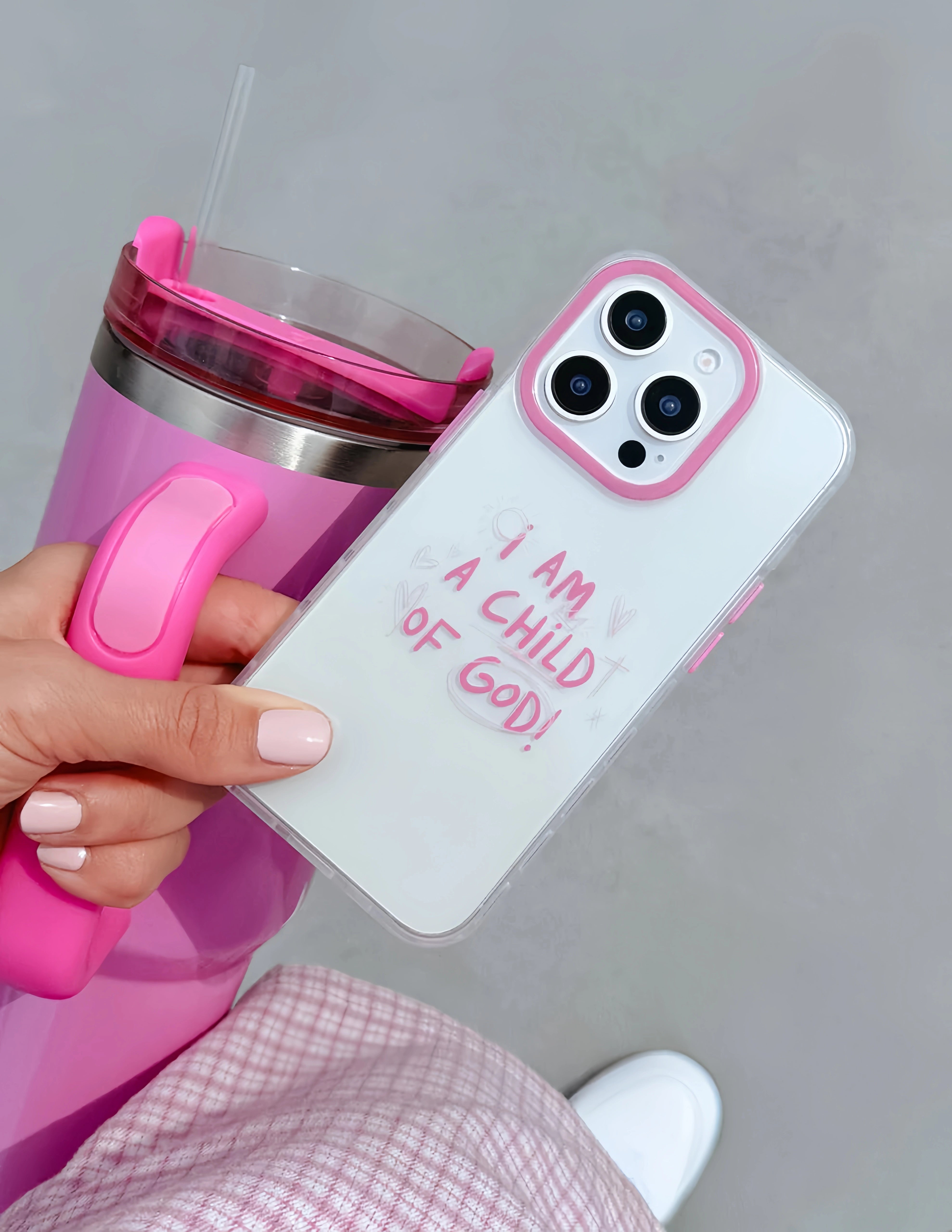 Child of God Pink Phone Case