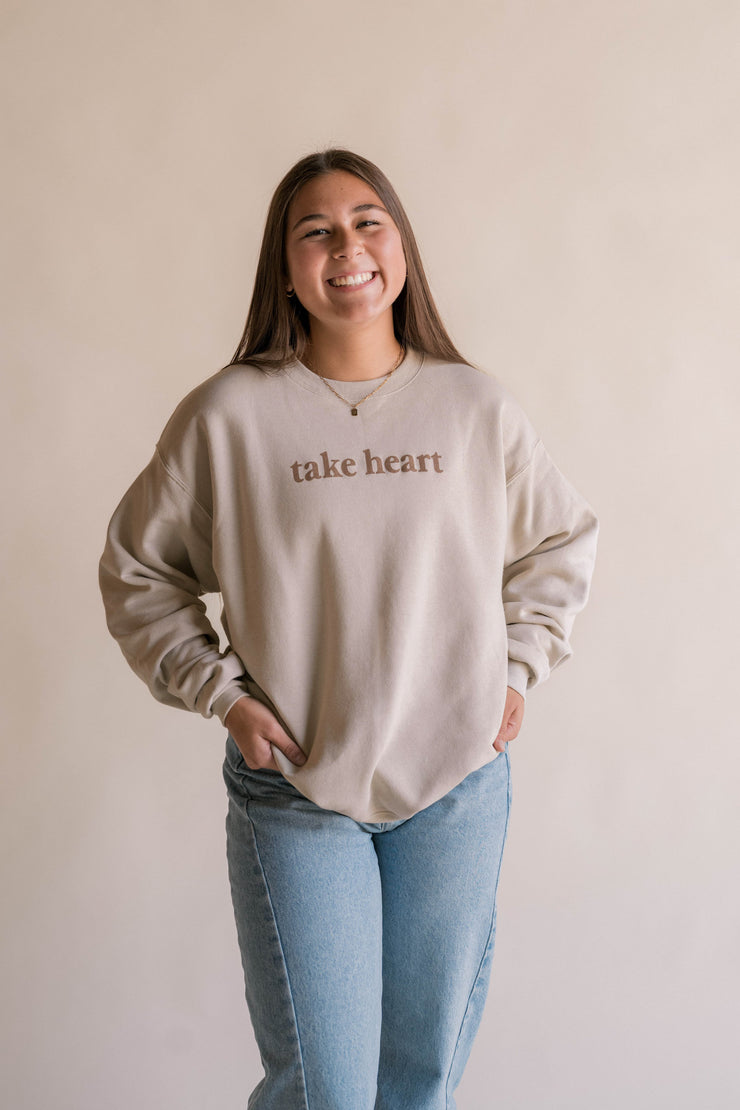 Take Heart Sweatshirt