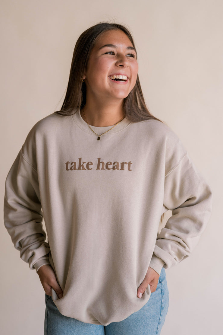 Take Heart Sweatshirt