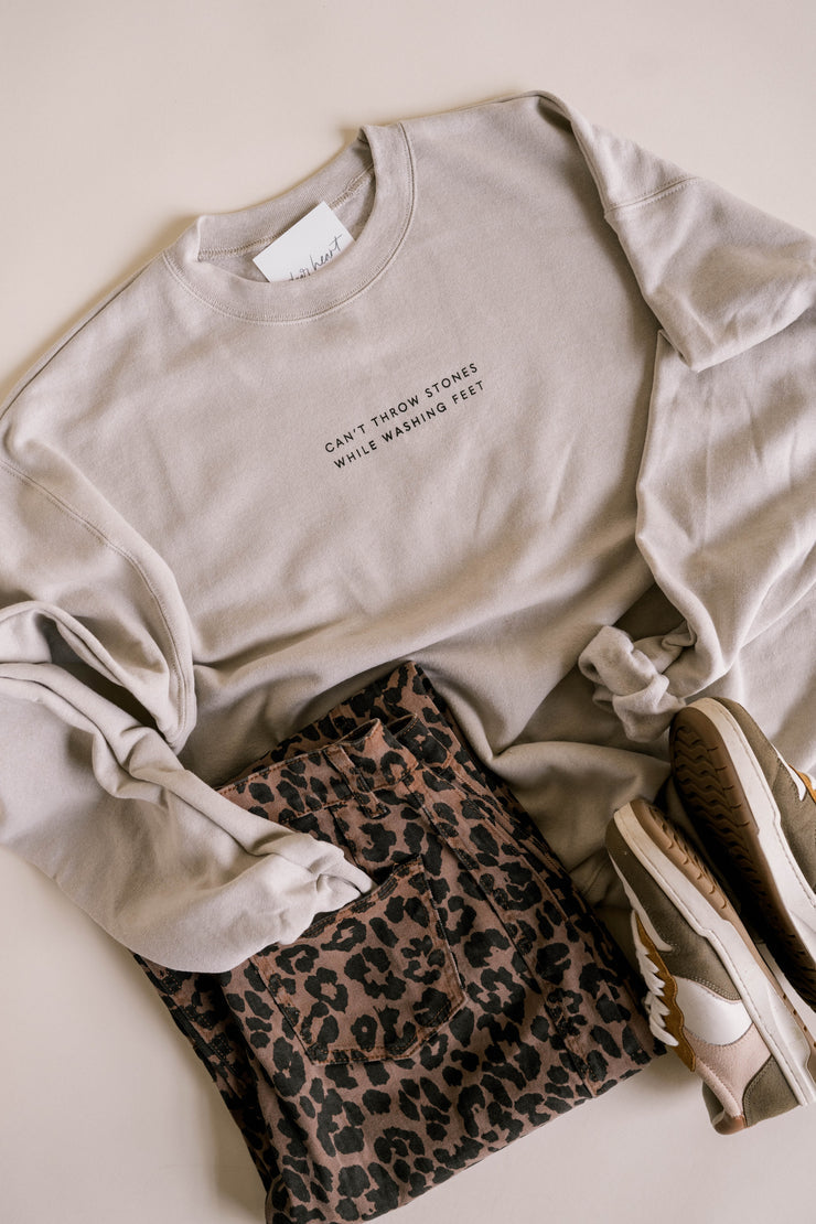 Can't Throw Stones Sweatshirt
