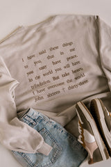 Take Heart Sweatshirt