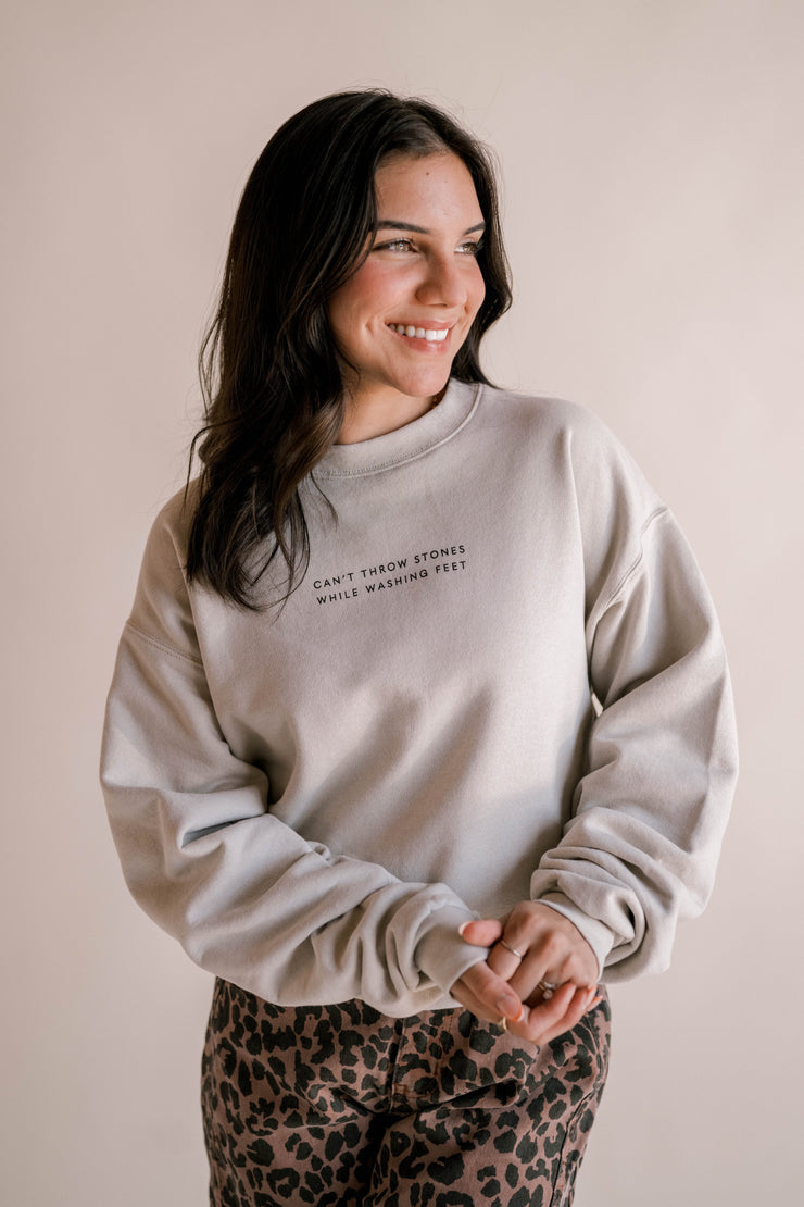 Can't Throw Stones Sweatshirt